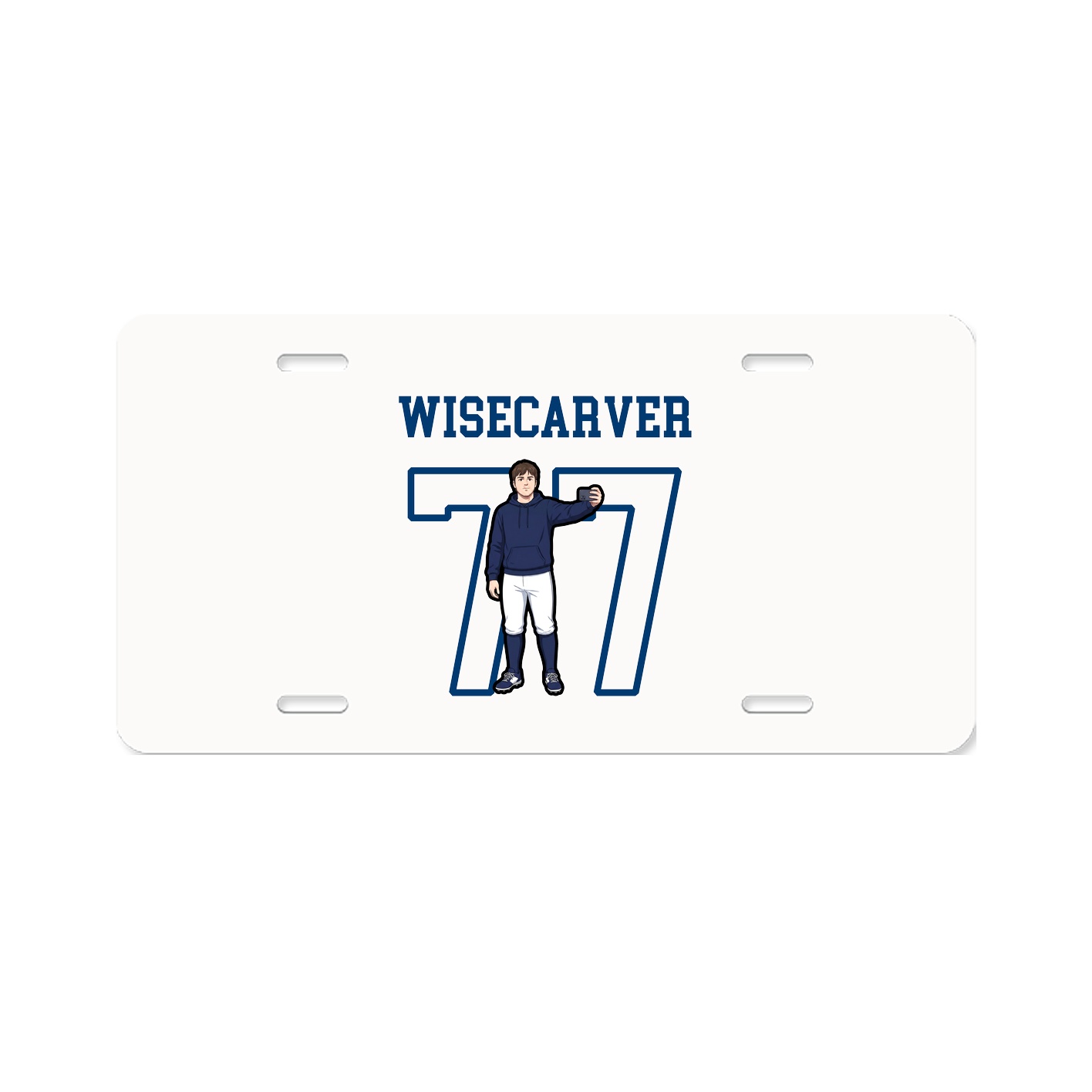 License Plate — Shirsey in Classic