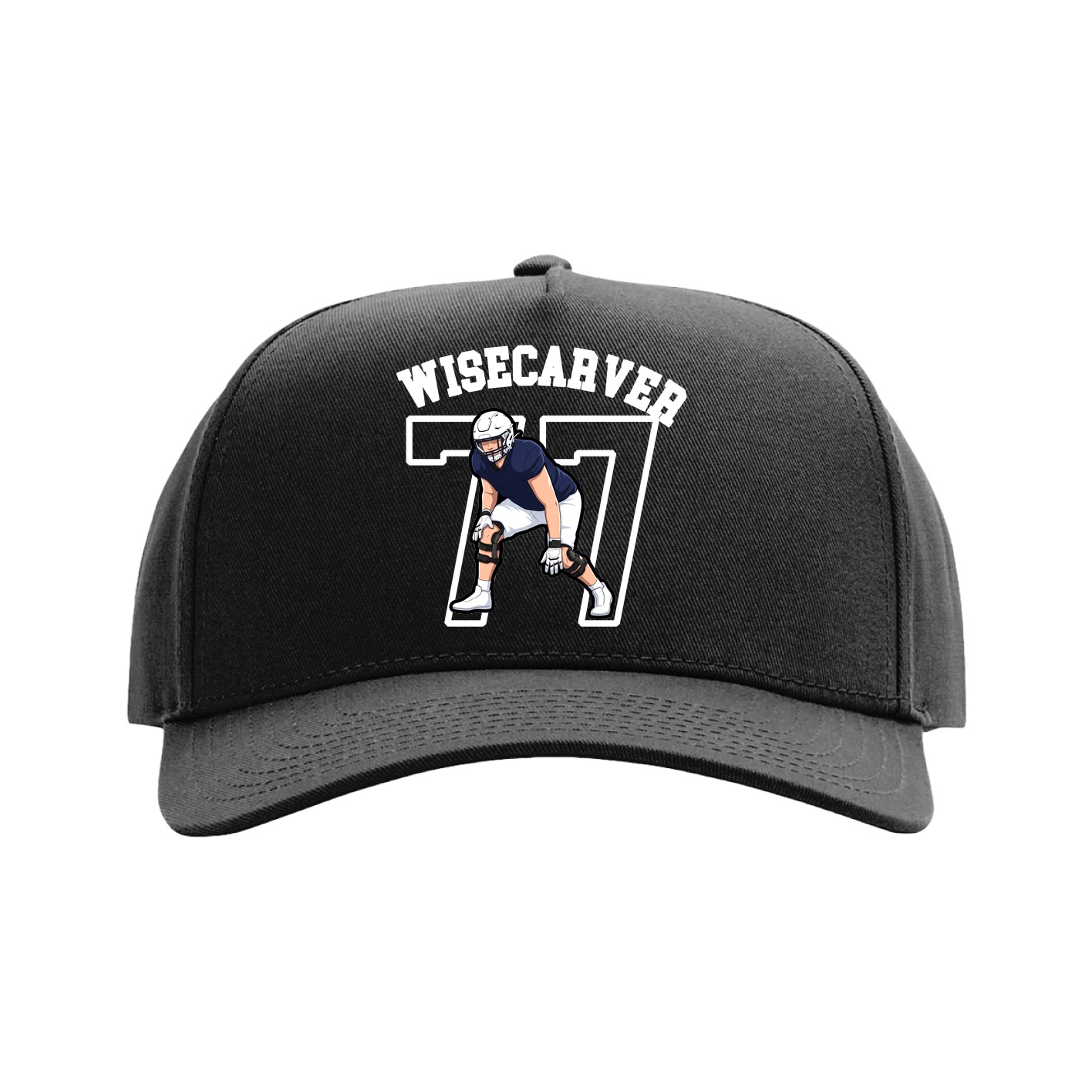 Full Fabric Five-Panel Champ Cap