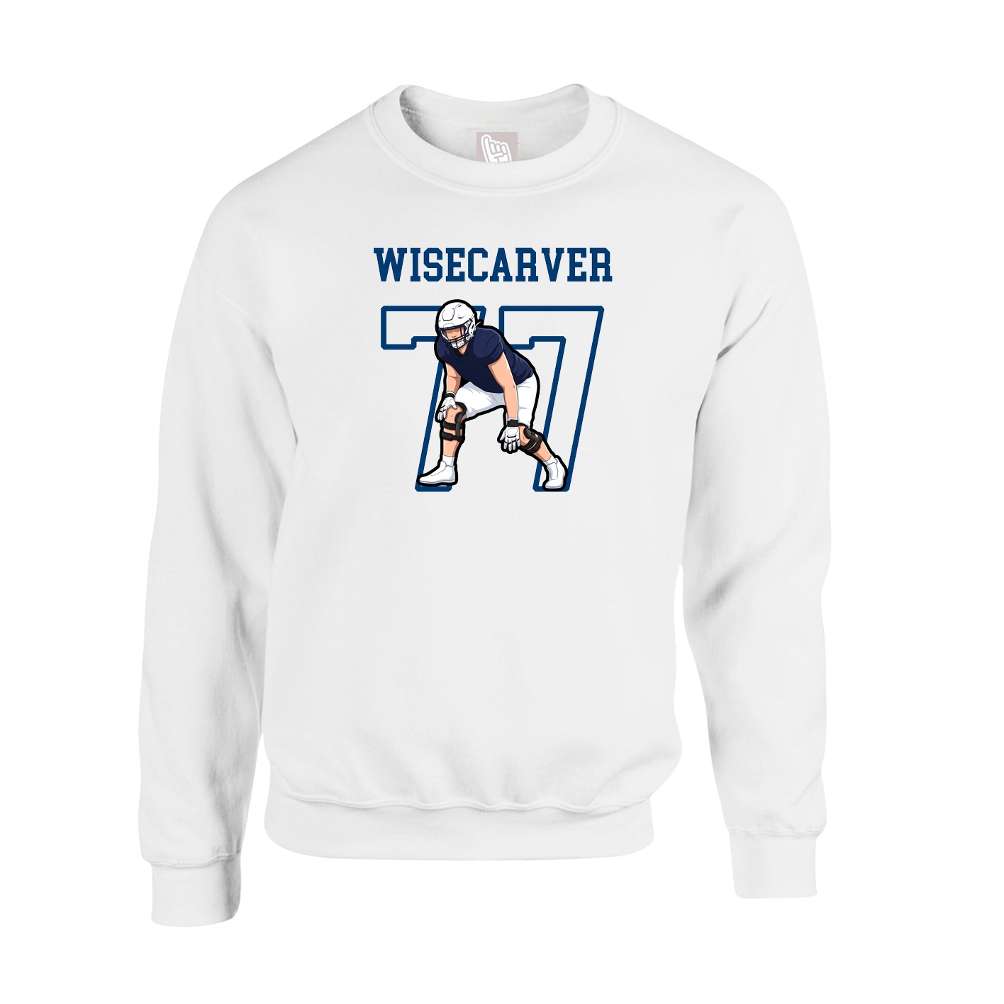 Fleece Crew — Shirsey in White