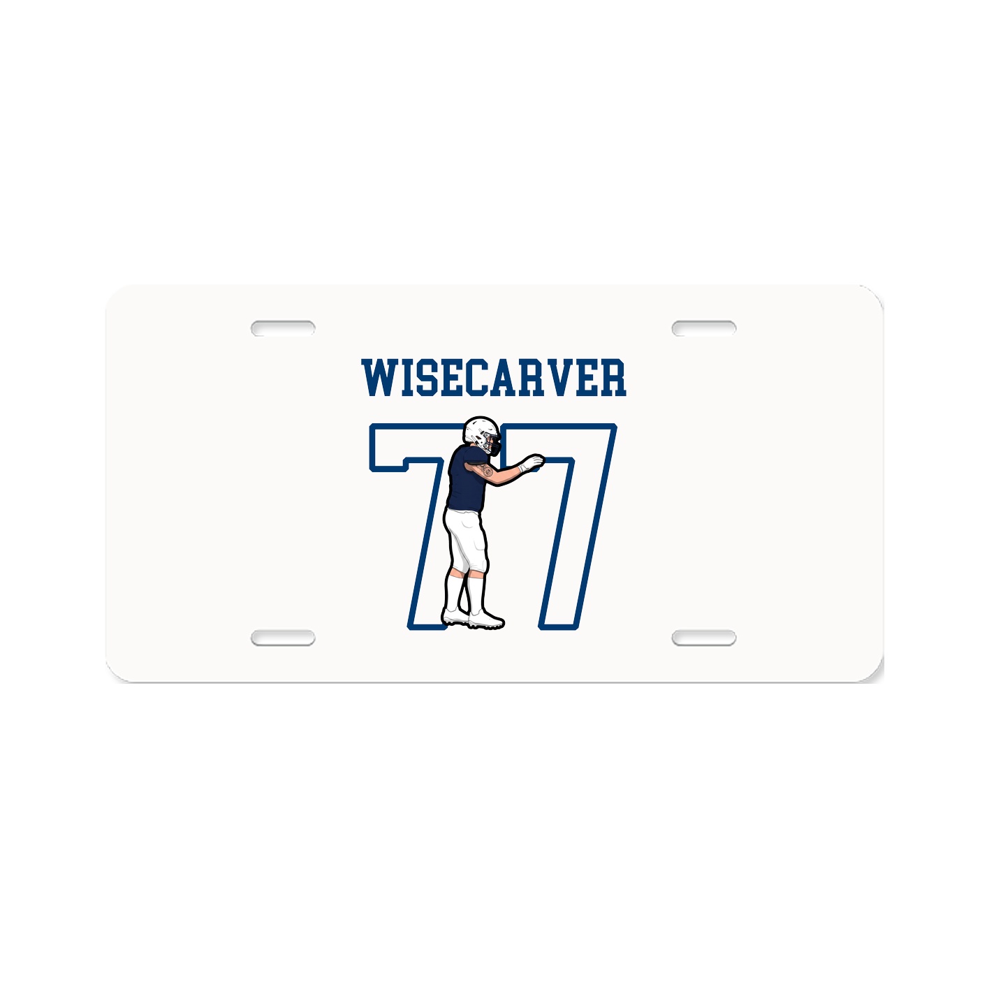 License Plate — Shirsey in Classic
