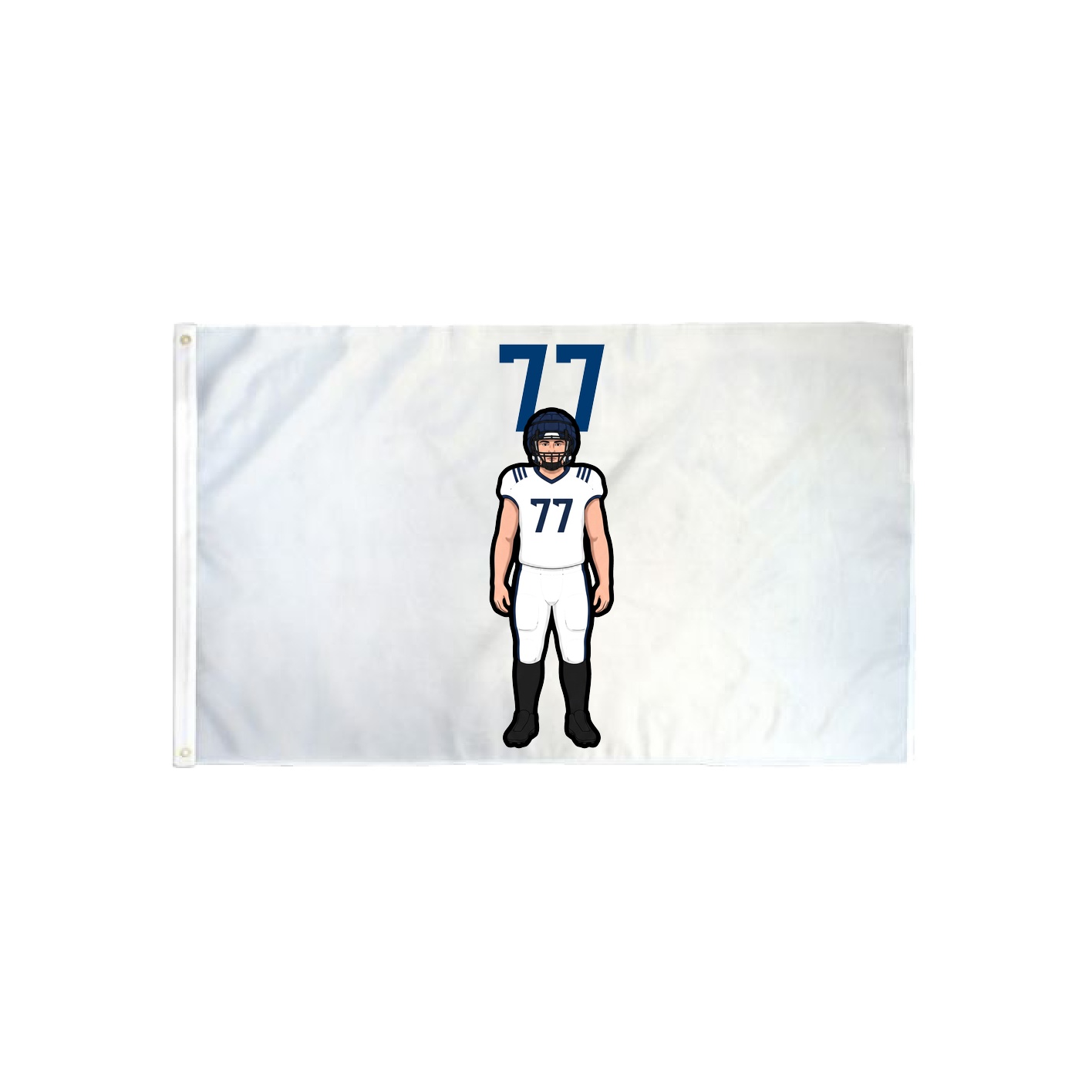 3x5 Flag — Number Top in Classic