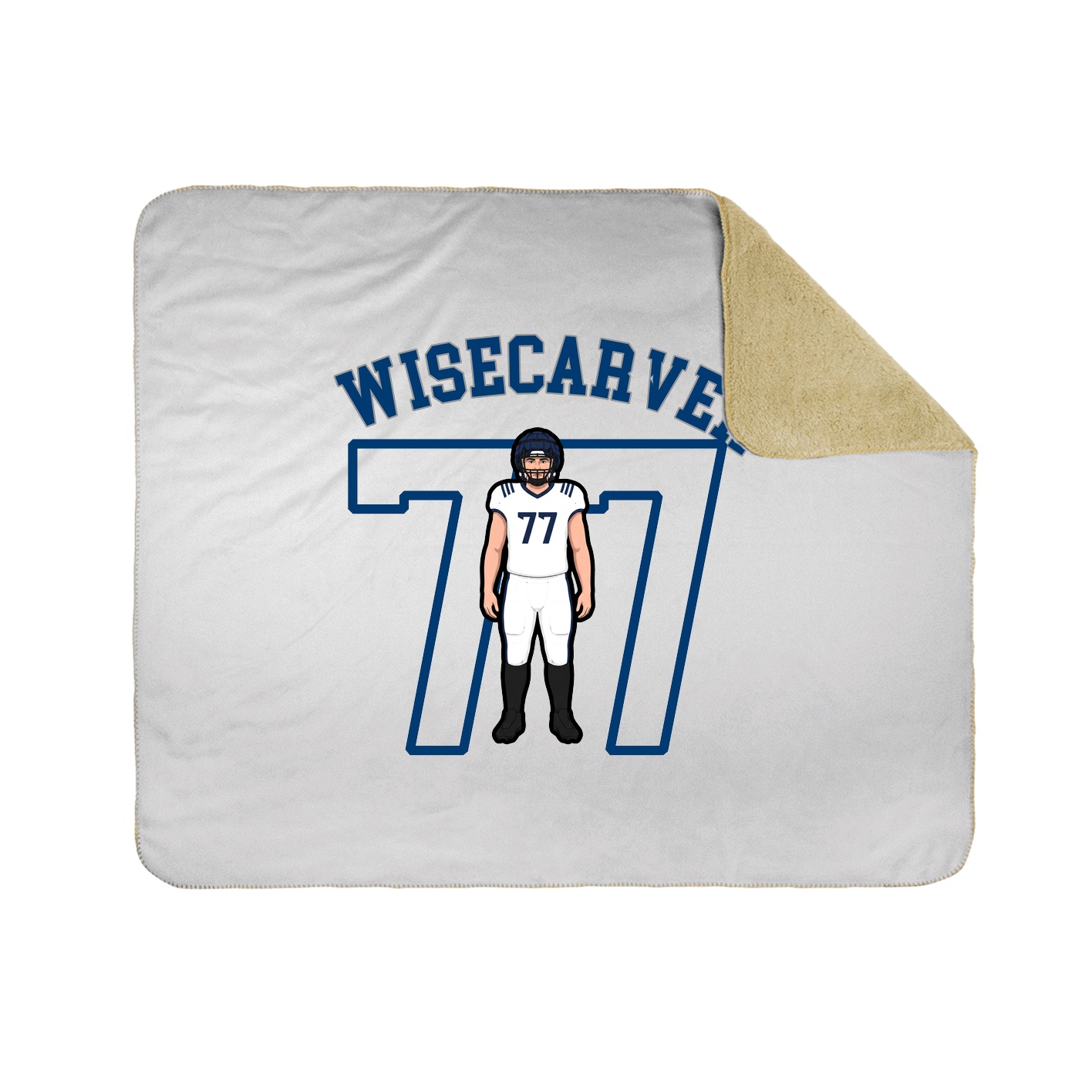 Throw Blanket — Shirsey Arch in White