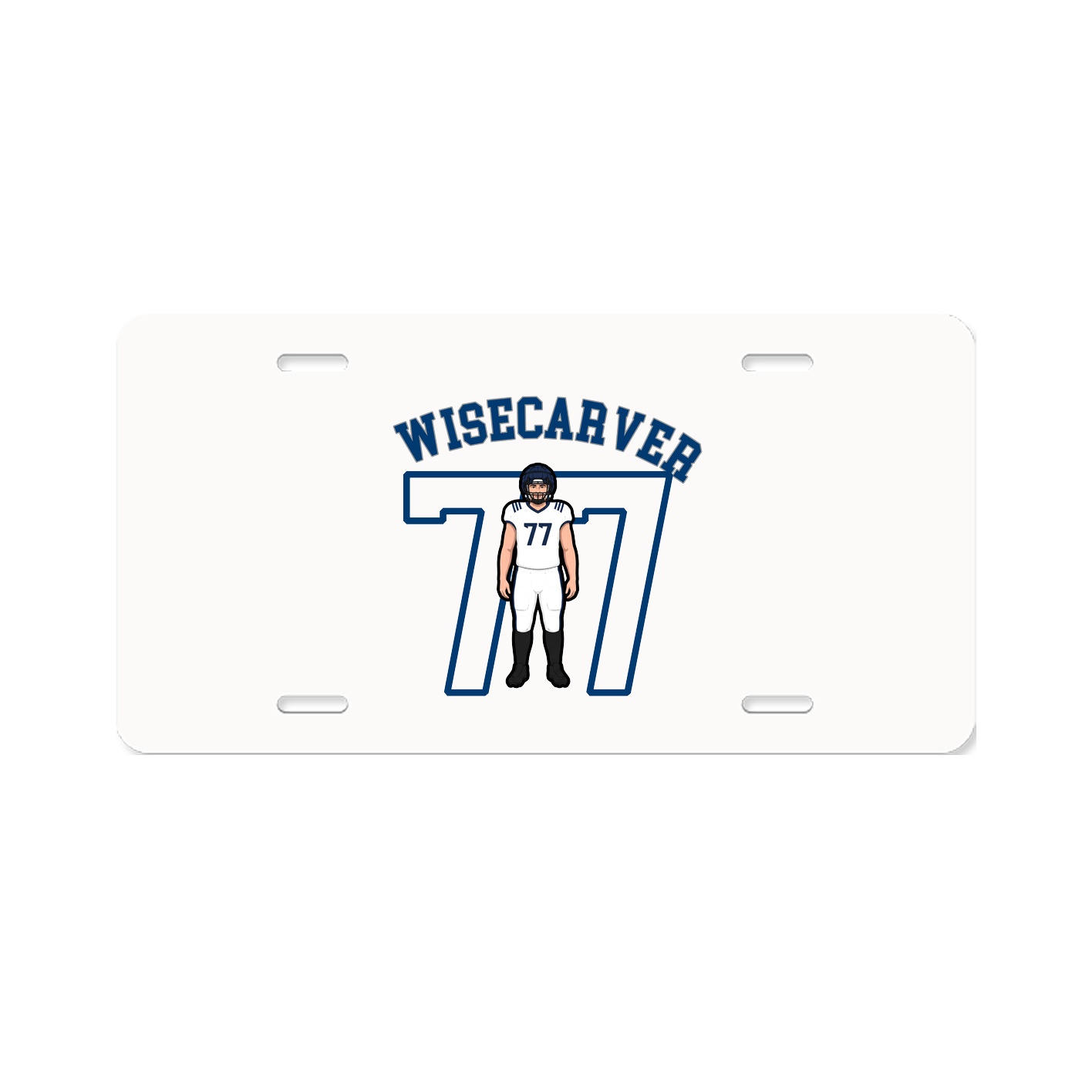 License Plate — Shirsey Arch in Classic