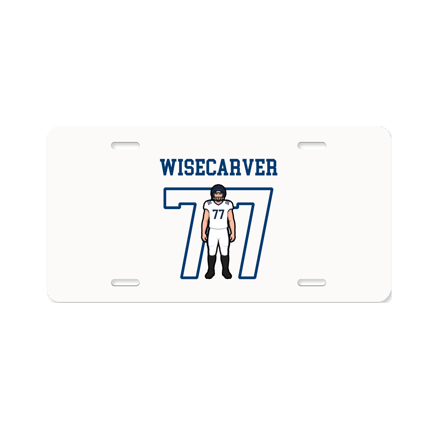 License Plate — Shirsey in Classic