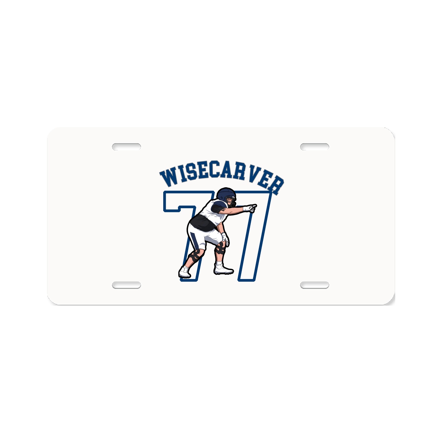 License Plate — Shirsey Arch in Classic