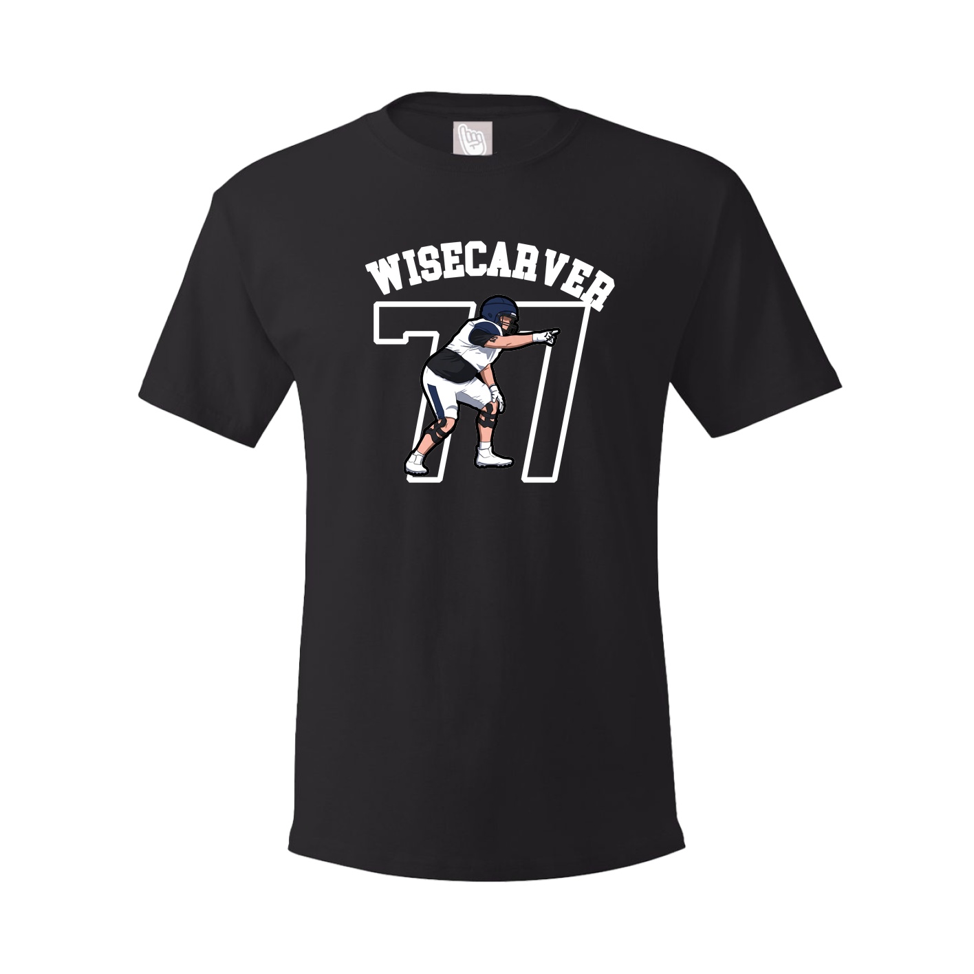 Youth Tee — Shirsey Arch in Black