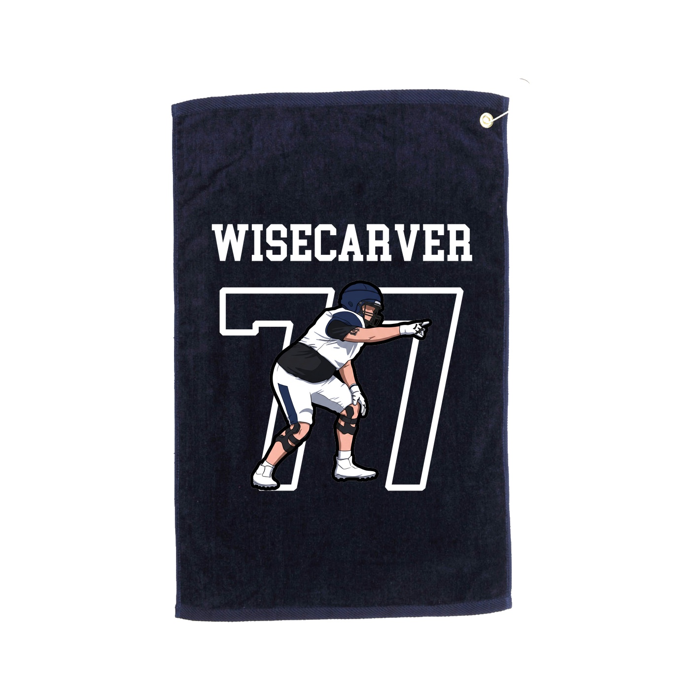 Golf Towel — Shirsey in Navy