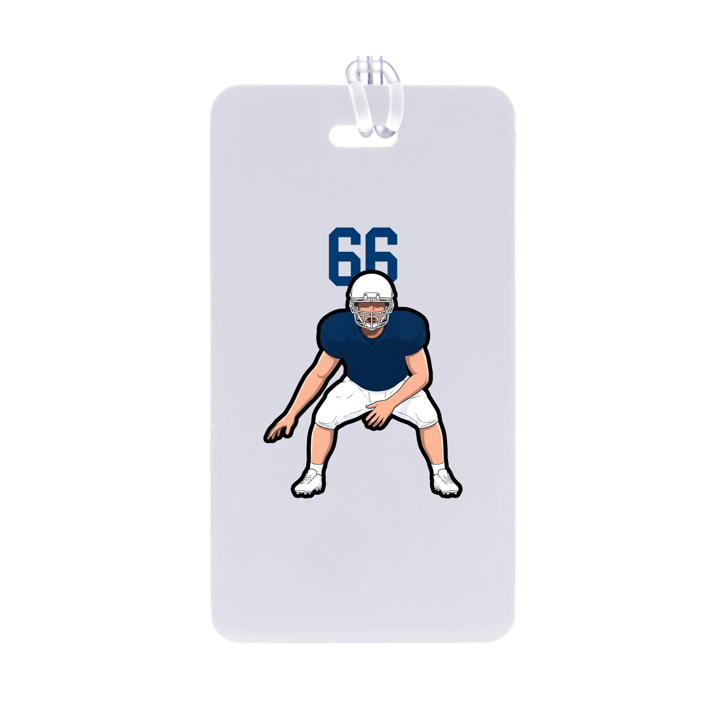 Bag Tag — Number Top in Classic