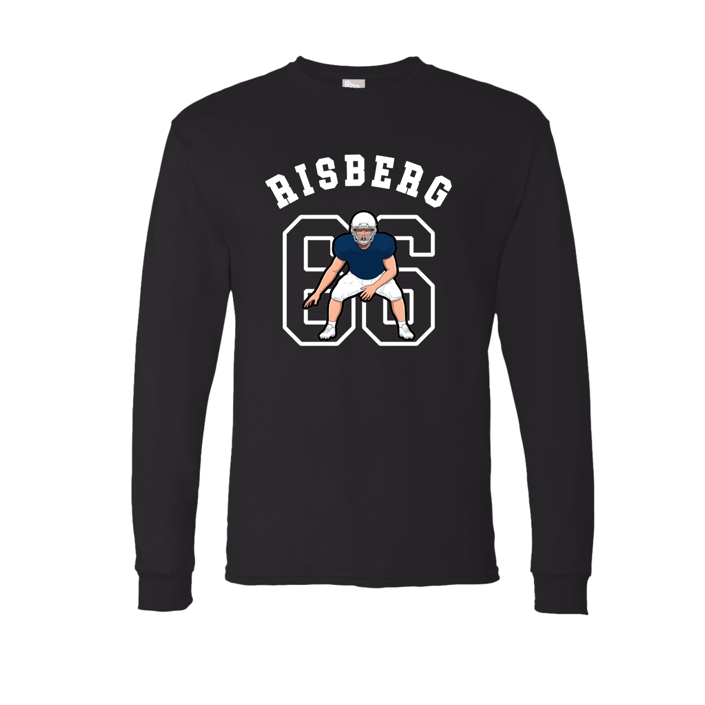 Long Sleeve Tee — Shirsey Arch in Black