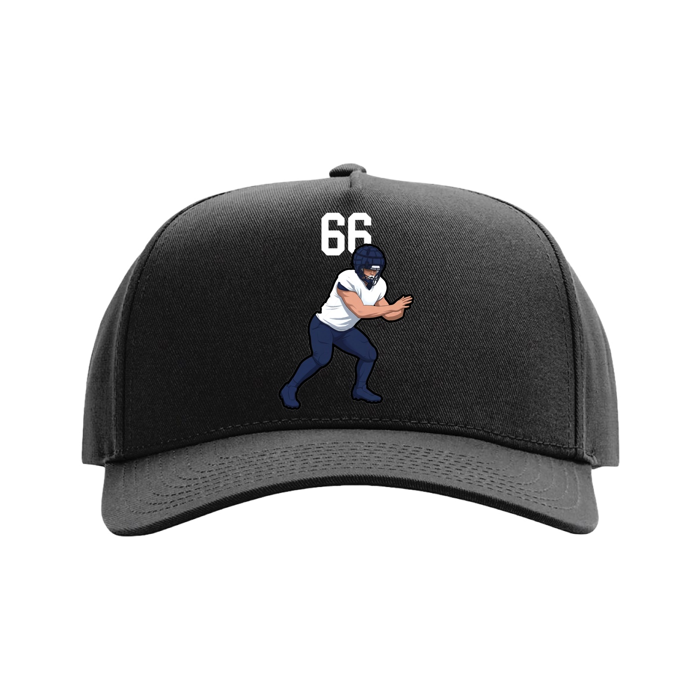 Full Fabric Five-Panel Champ Cap