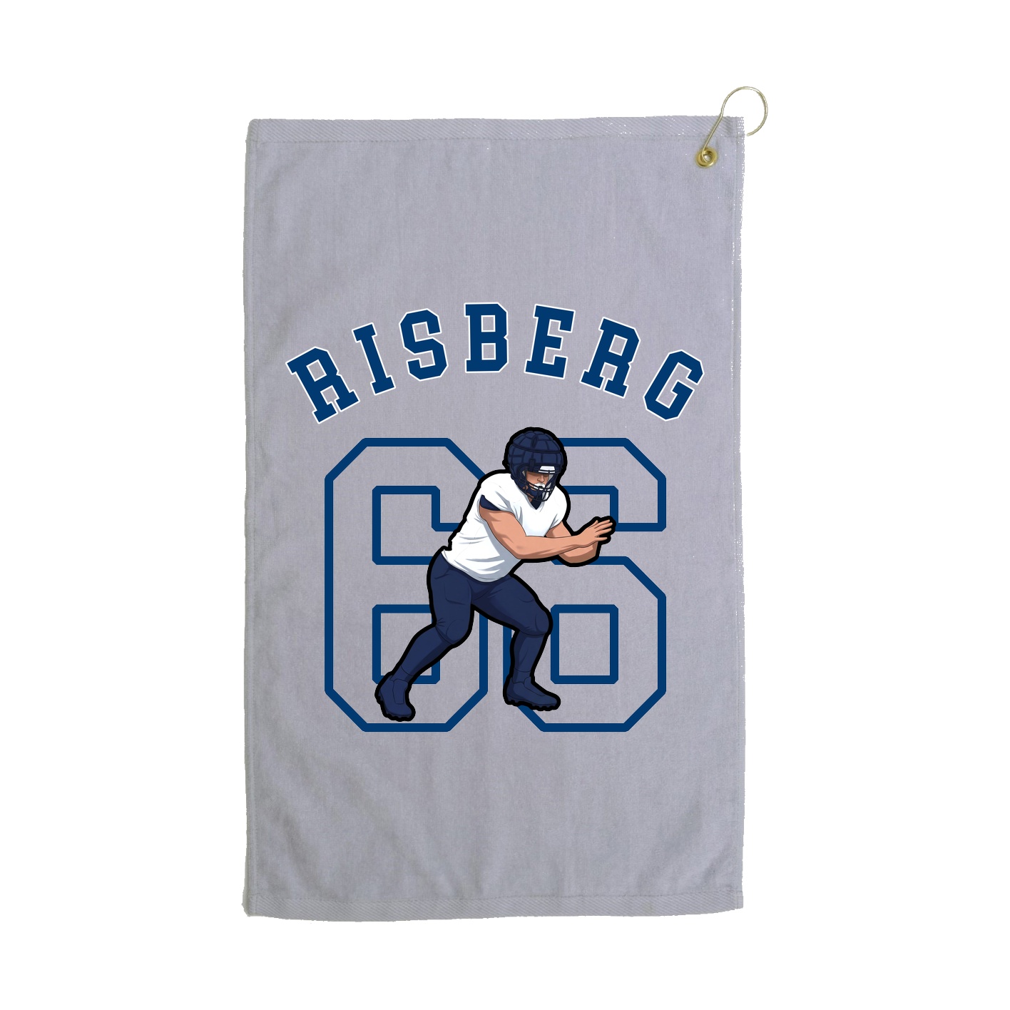 Golf Towel — Shirsey Arch in Grey