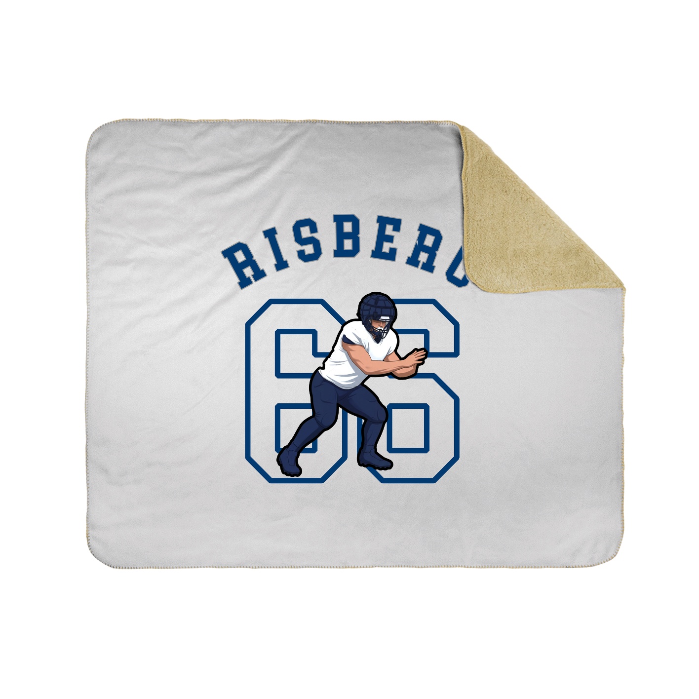 Throw Blanket — Shirsey Arch in White