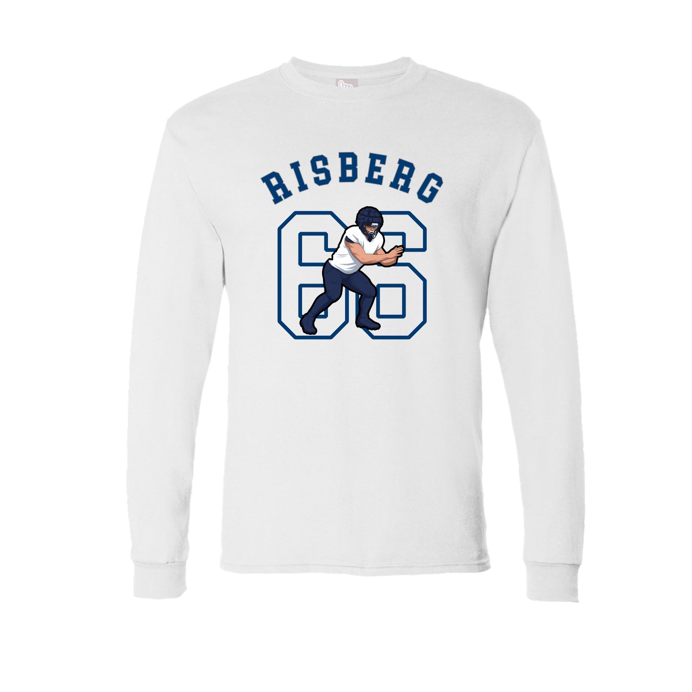 Long Sleeve Tee — Shirsey Arch in White