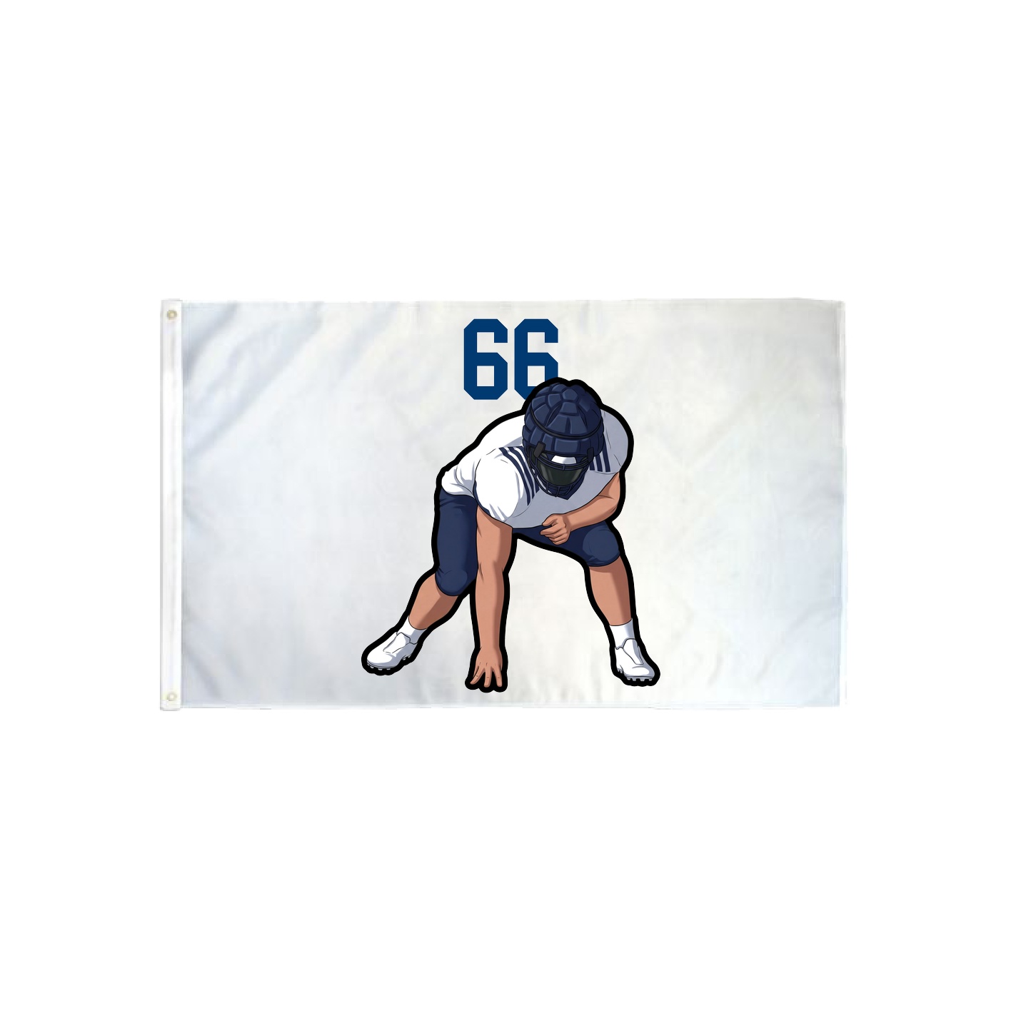 3x5 Flag — Number Top in Classic