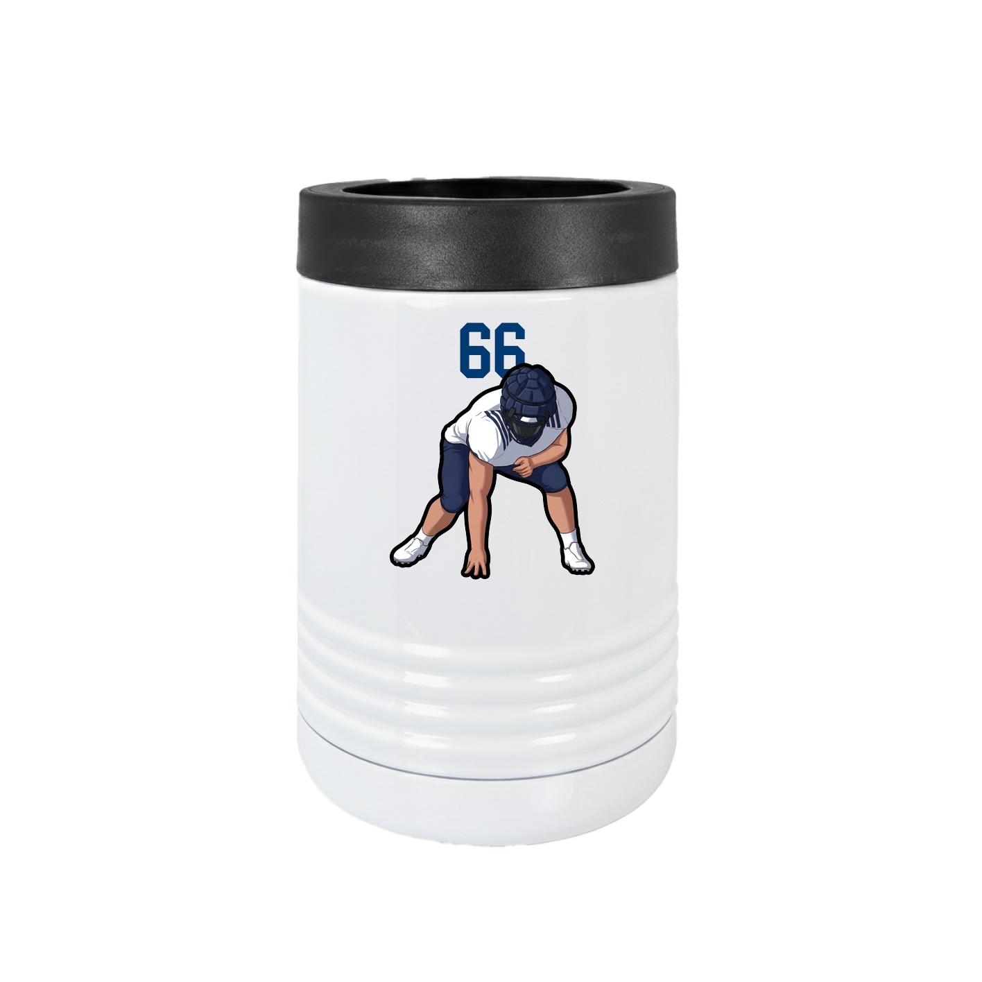 Beverage Holder — Number Top in White