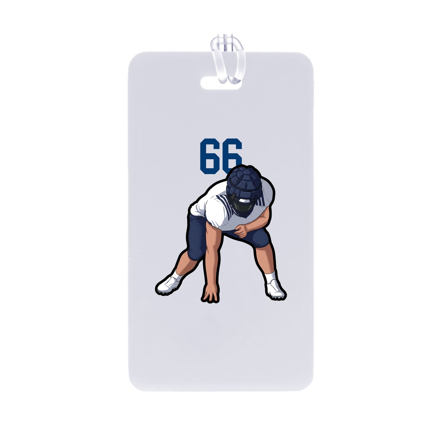 Bag Tag — Number Top in Classic