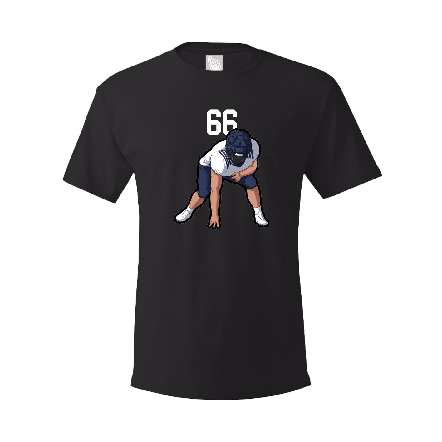 Tee — Number Top in Black
