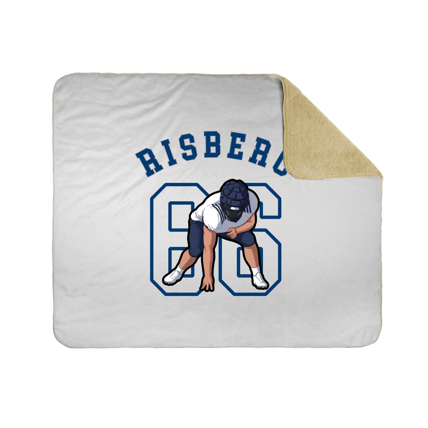 Throw Blanket — Shirsey Arch in White