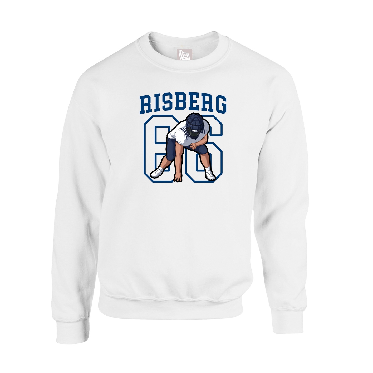 Fleece Crew — Shirsey in White