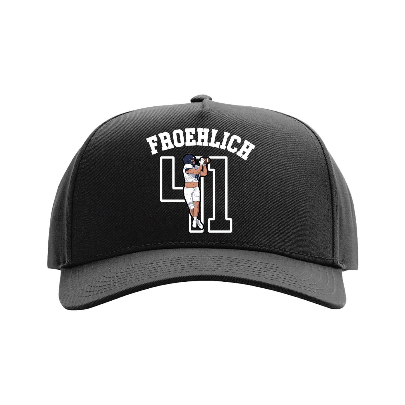 Full Fabric Five-Panel Champ Cap