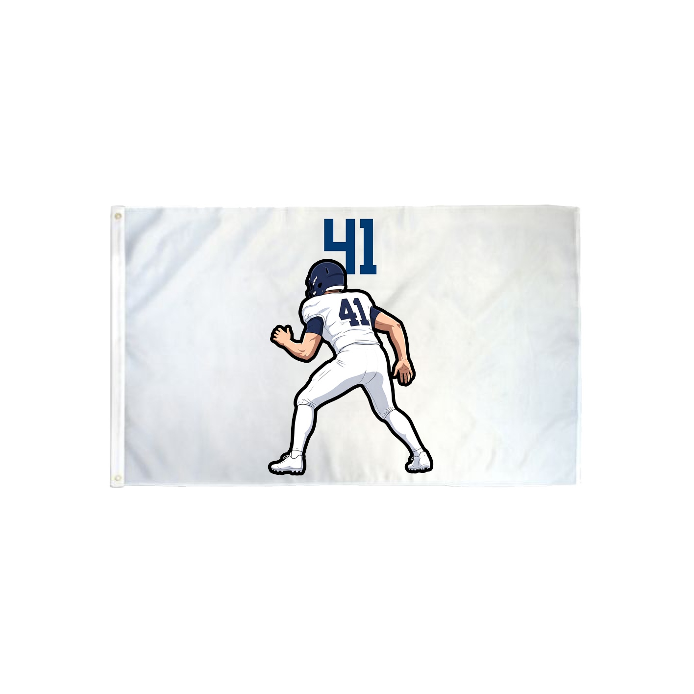 3x5 Flag — Number Top in Classic
