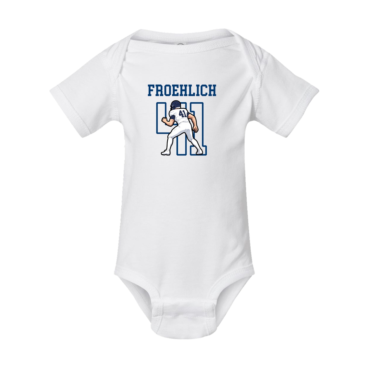 Baby Onesie — Shirsey in White