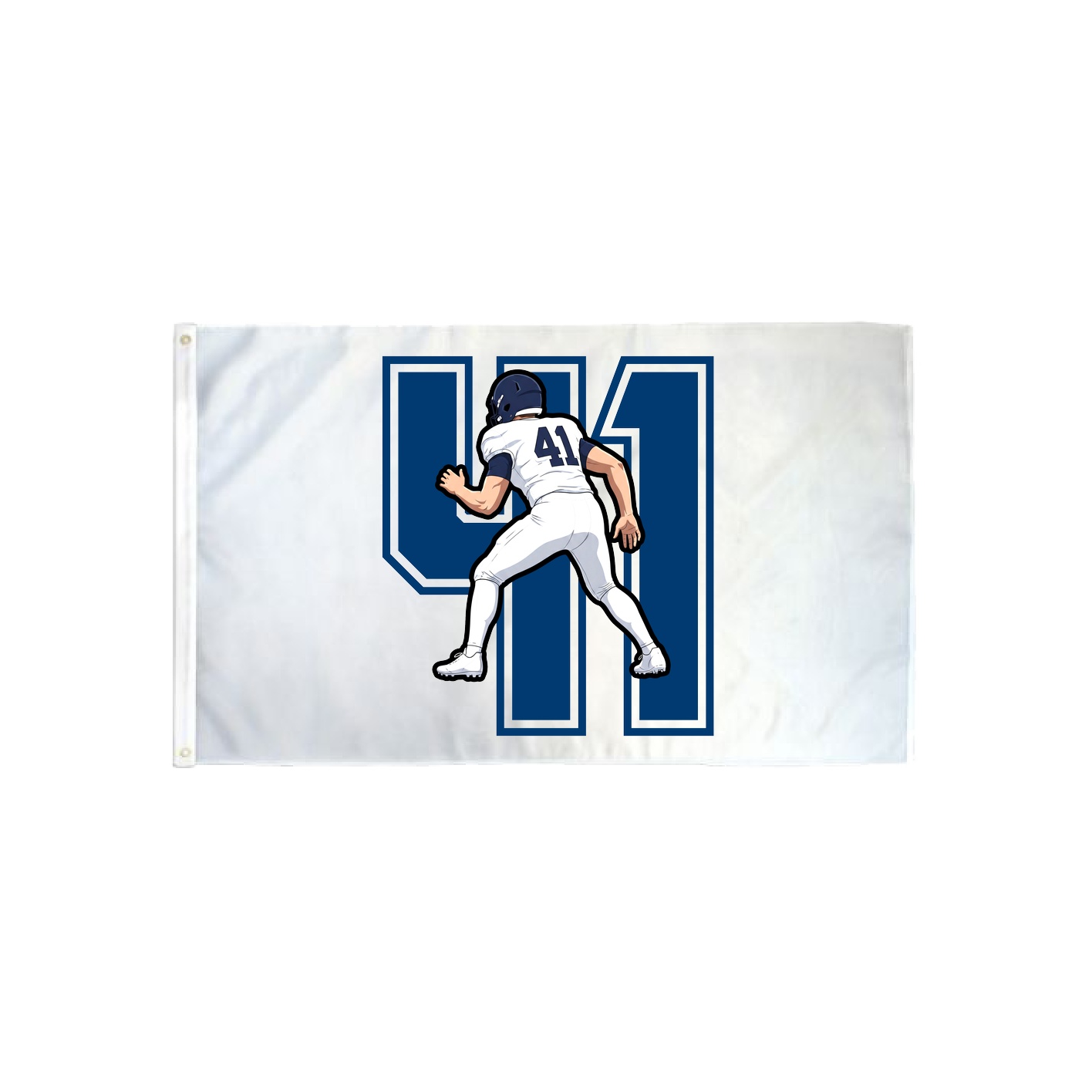 3x5 Flag — Number in Classic
