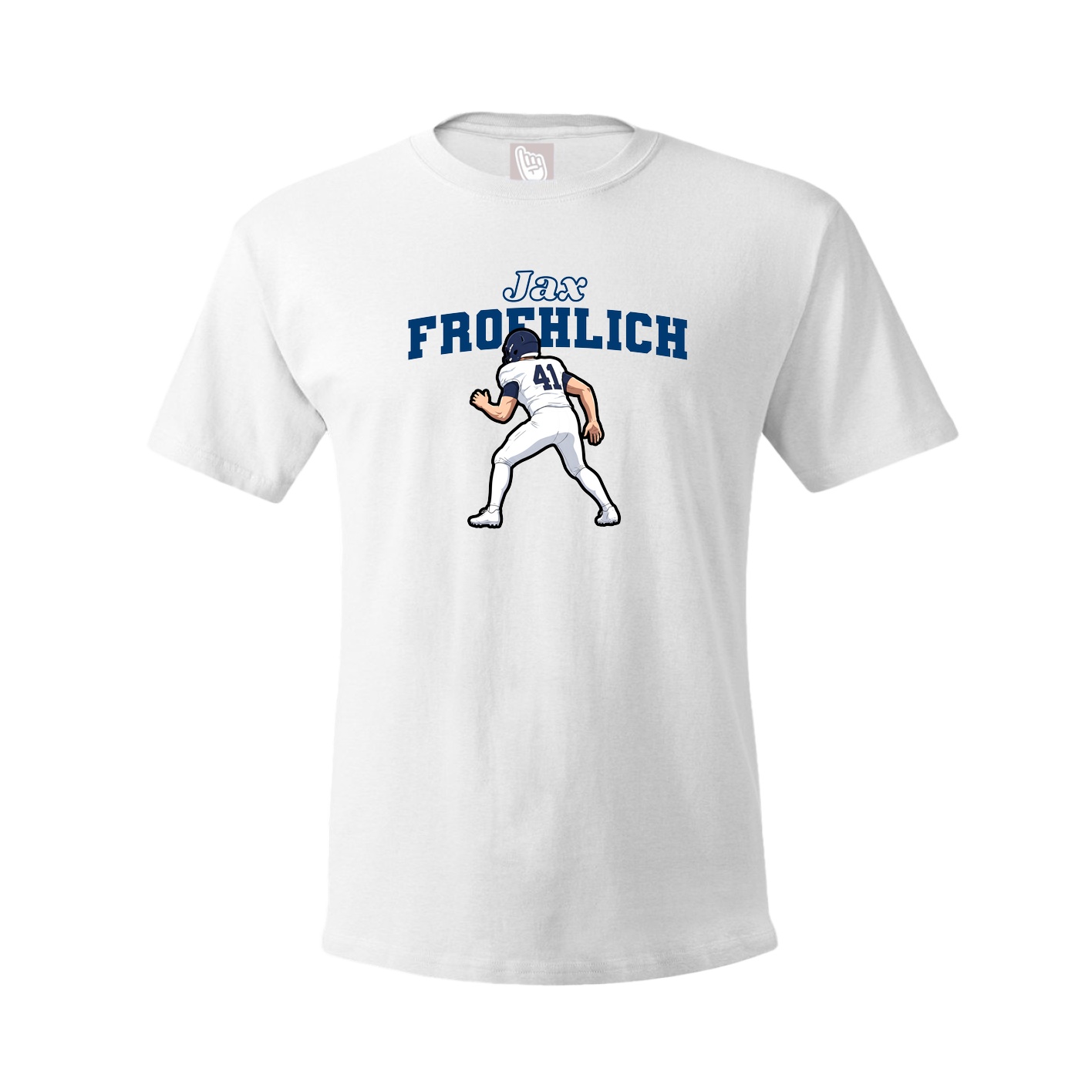 Tee — Name Arch in White