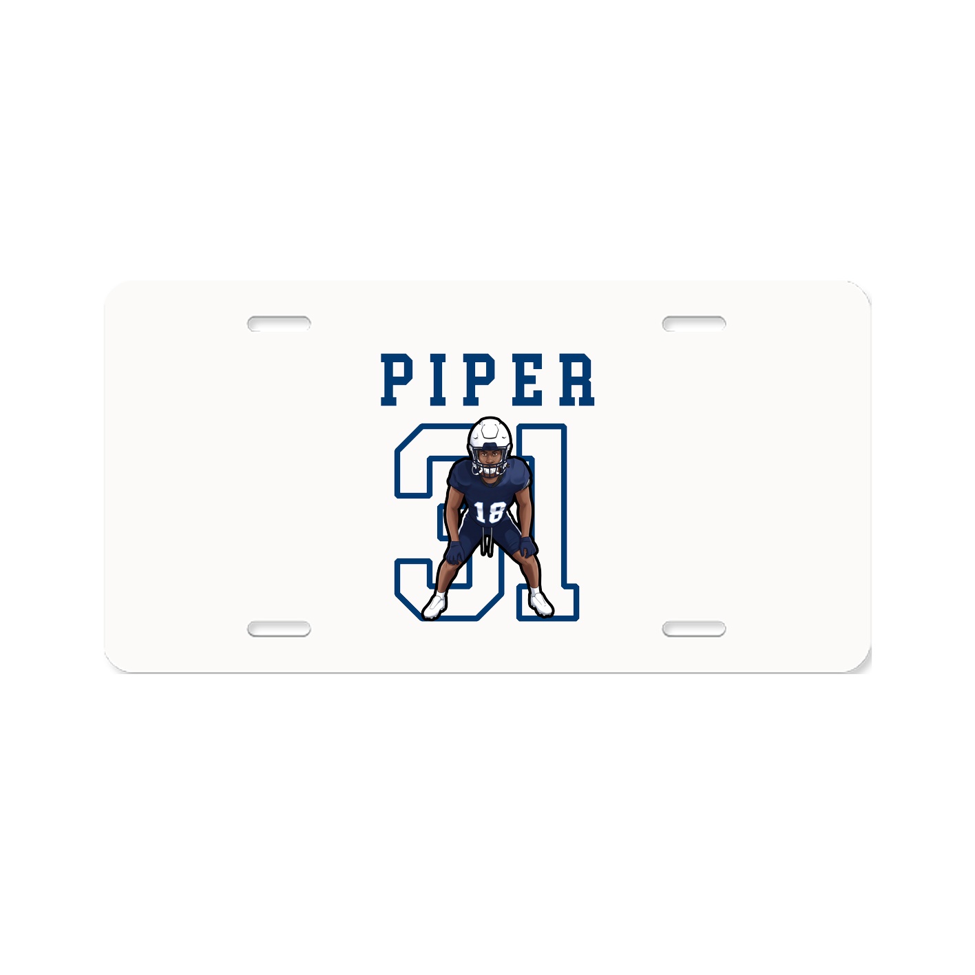 License Plate — Shirsey in Classic