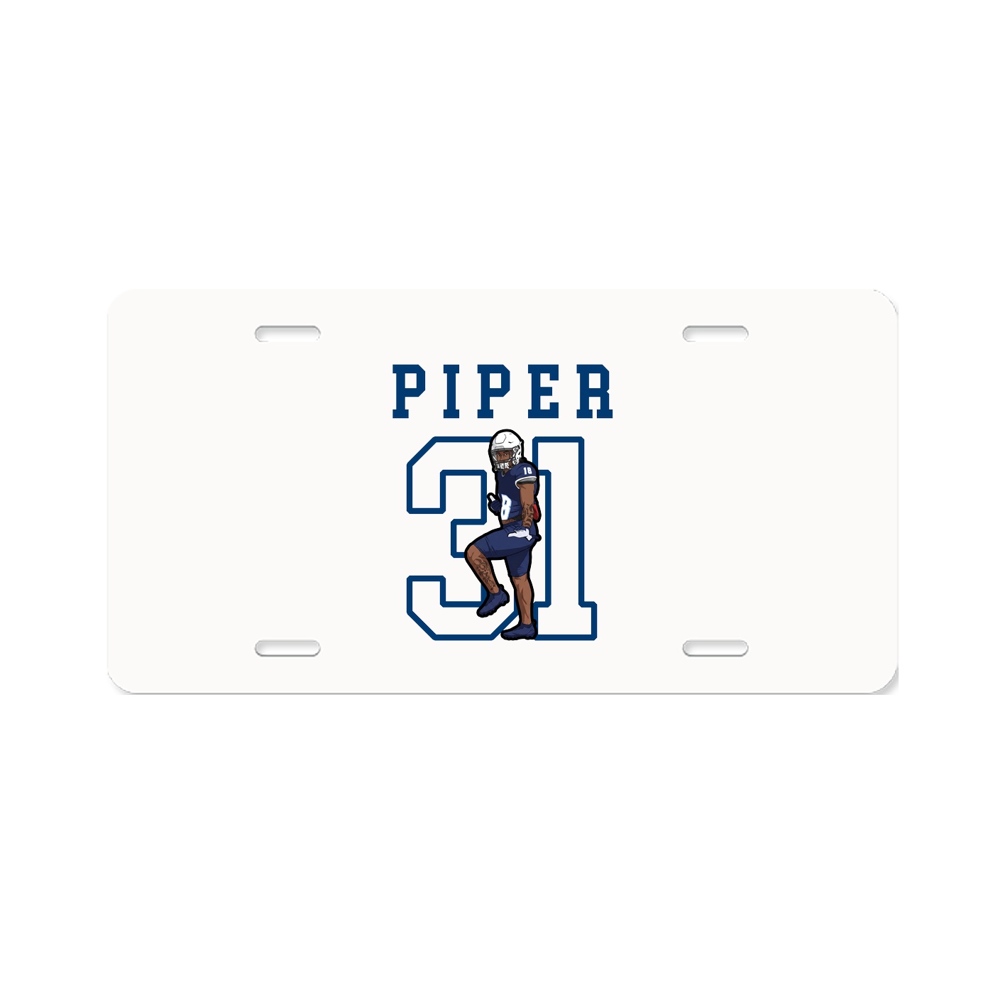 License Plate — Shirsey in Classic