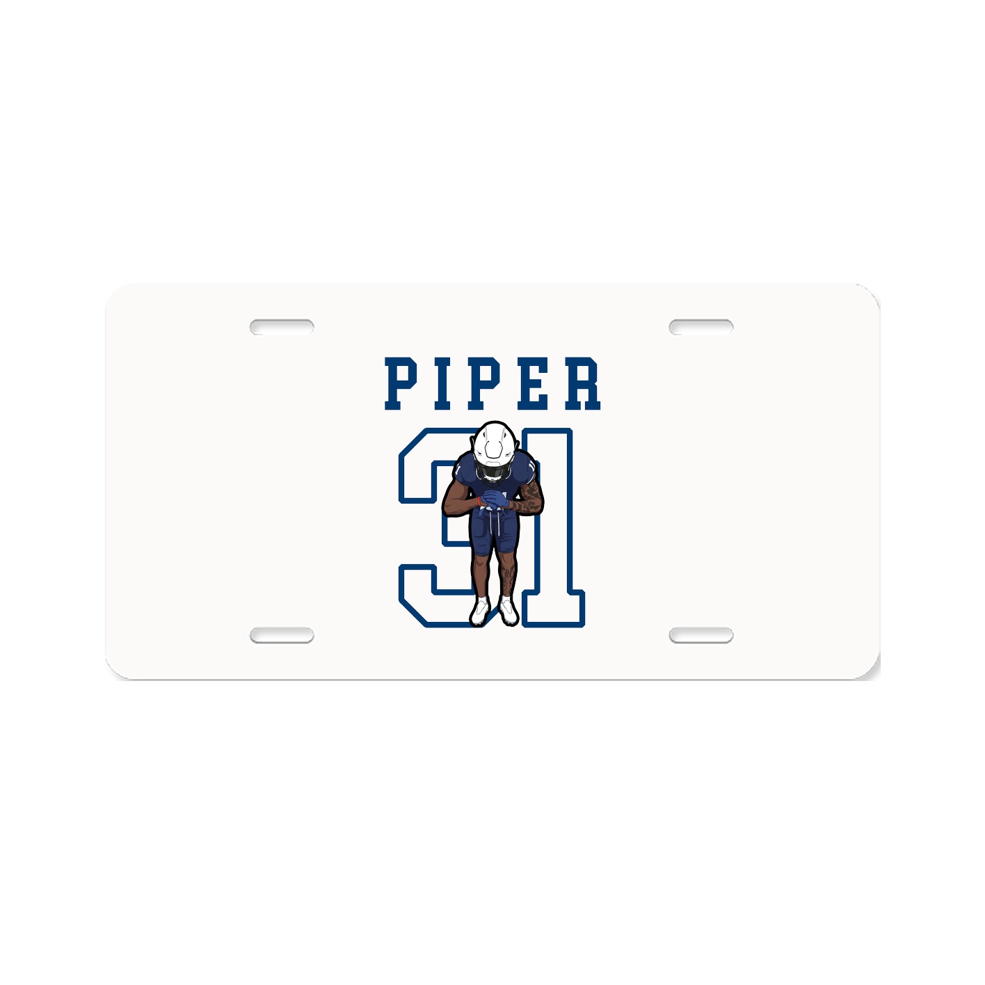 License Plate — Shirsey in Classic