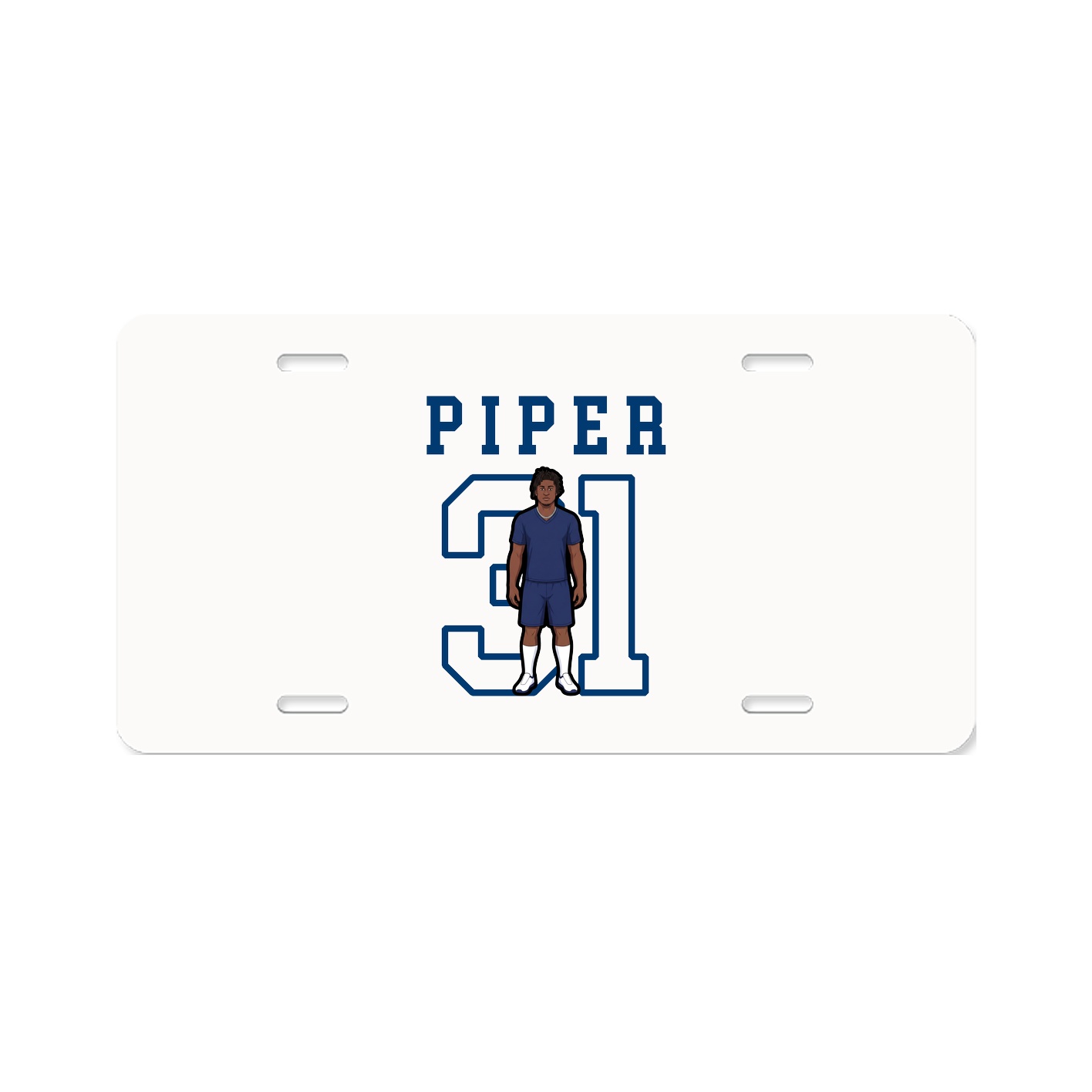 License Plate — Shirsey in Classic