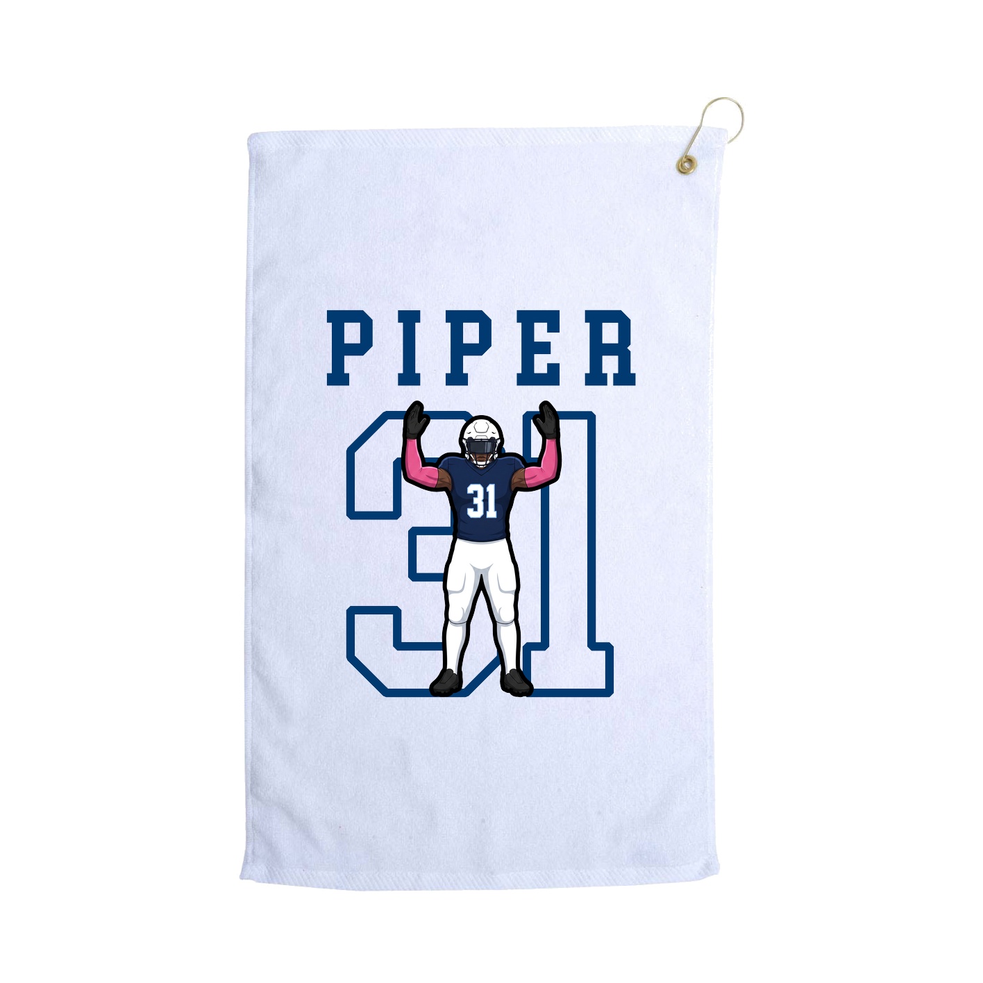 Golf Towel — Shirsey in White