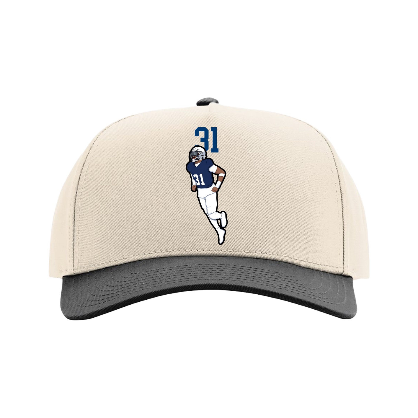 Full Fabric Five-Panel Champ Cap