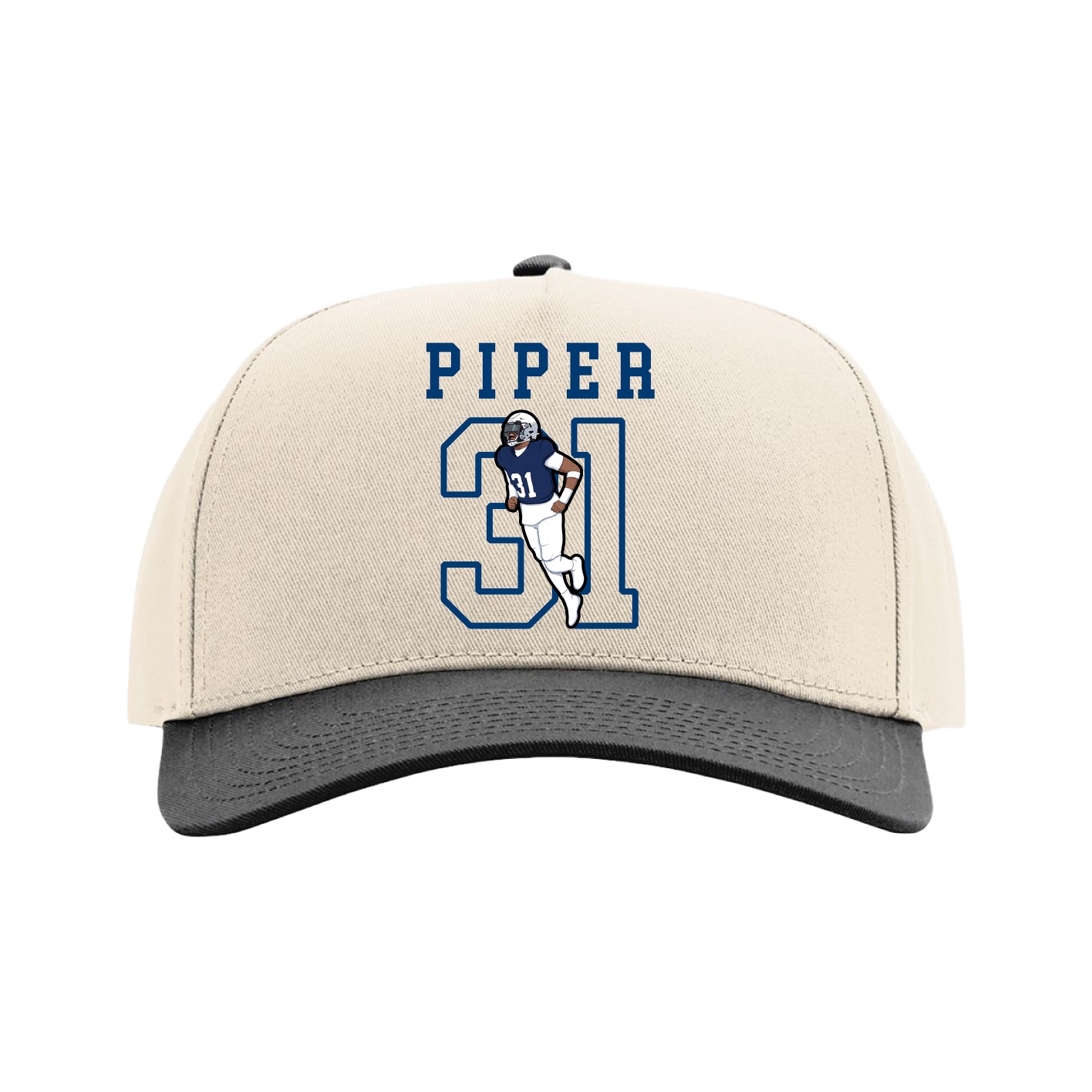 Full Fabric Five-Panel Champ Cap