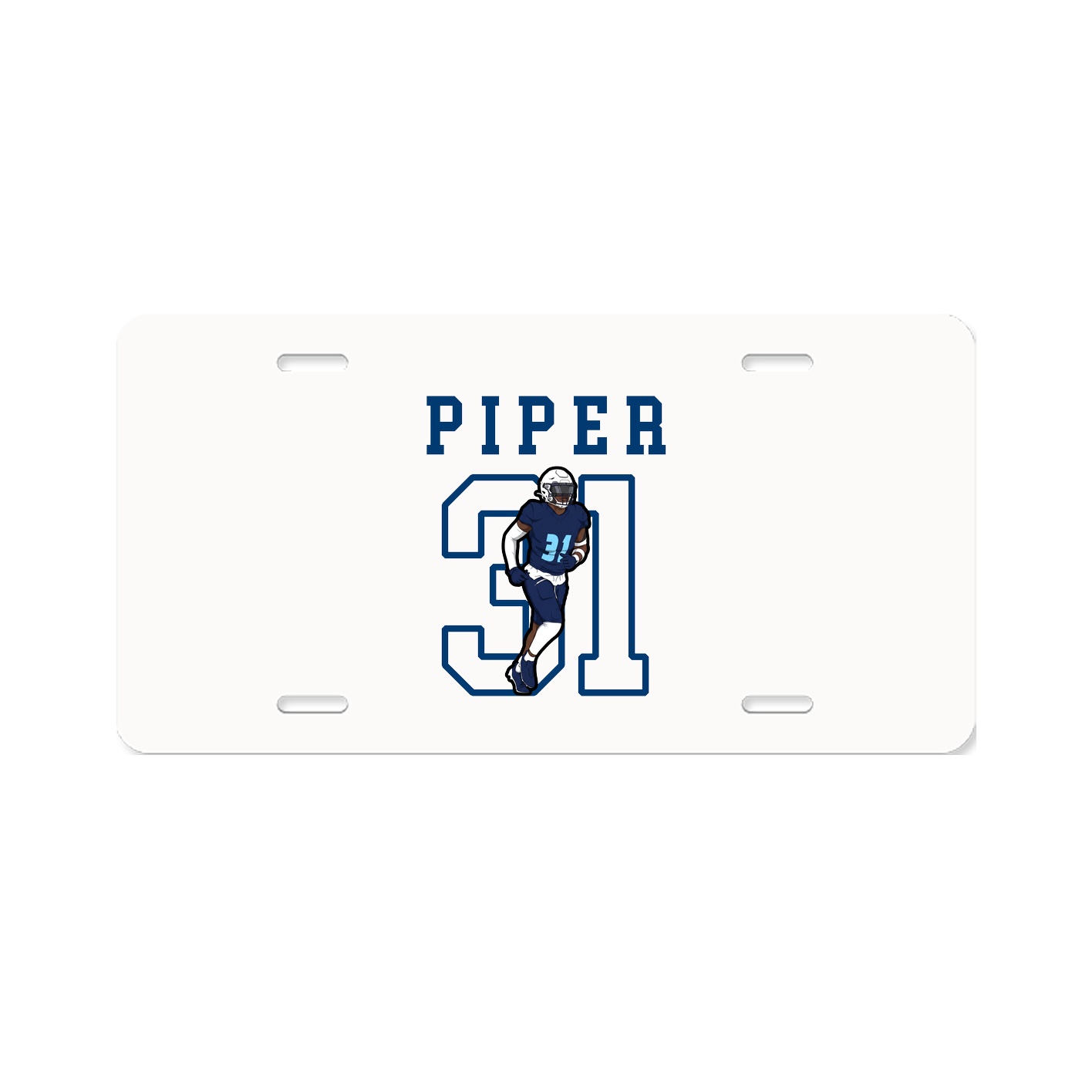 License Plate — Shirsey in Classic