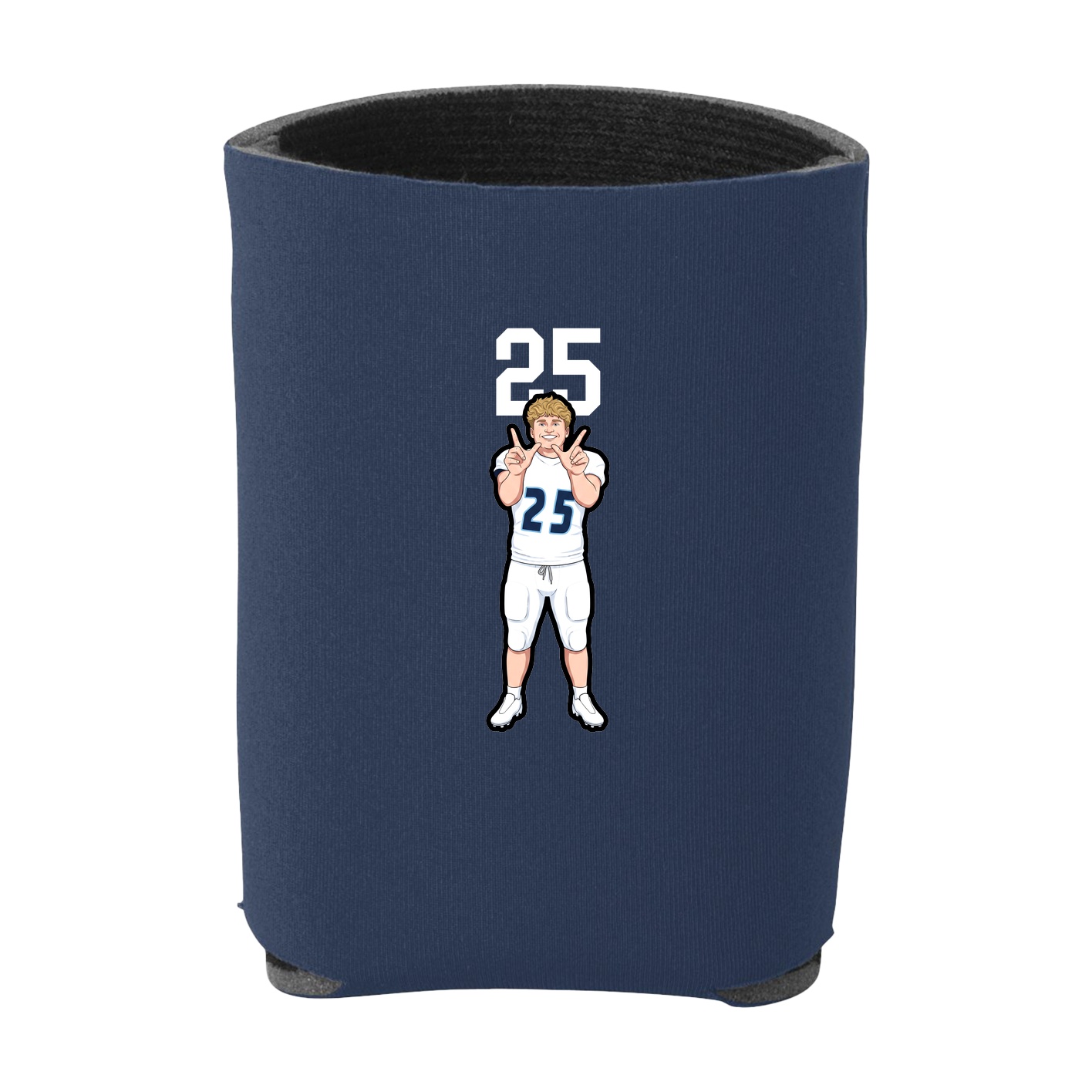 Can Holder — Number Top in Navy