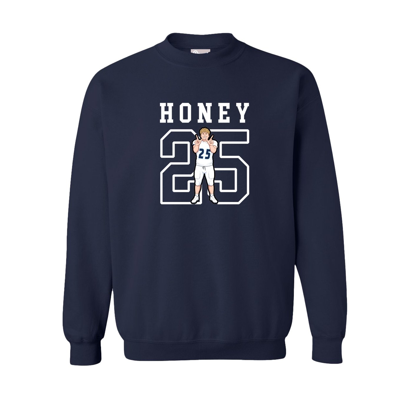 Fleece Crew — Shirsey in Navy