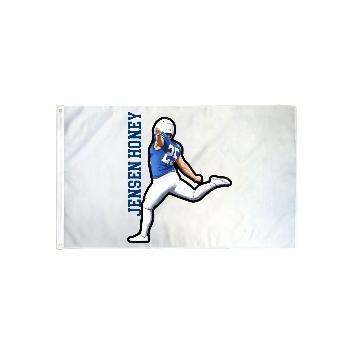 3x5 Flag — Name Vertical in Classic