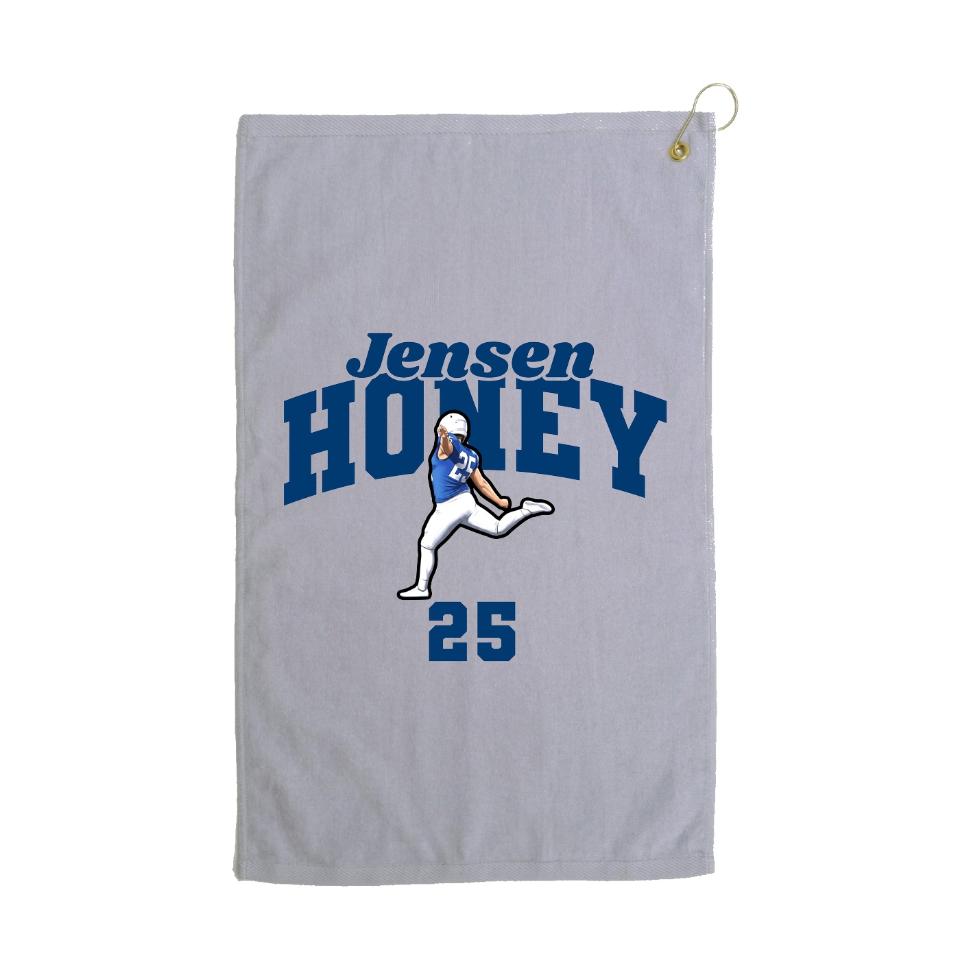 Golf Towel — Signature Arch in Grey