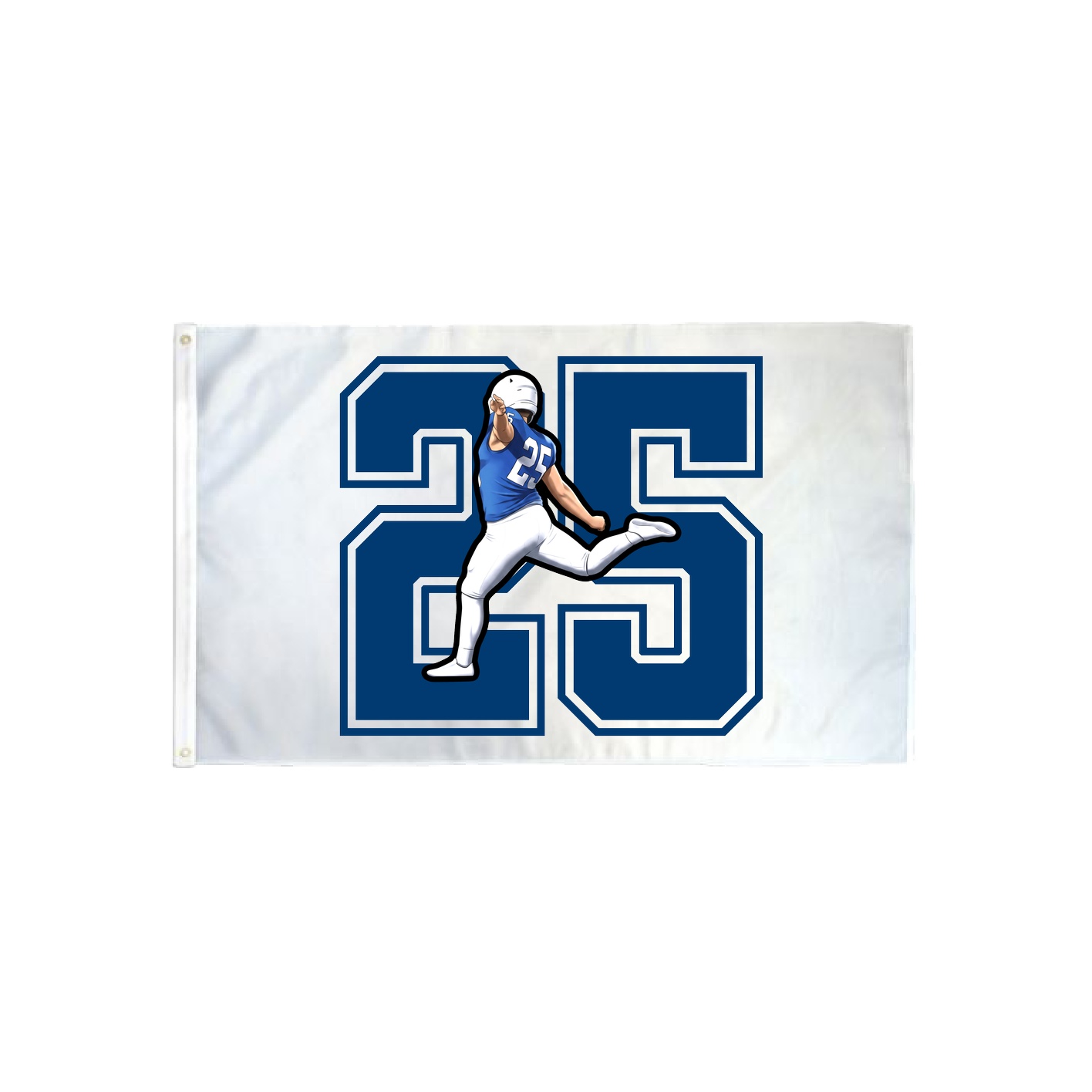 3x5 Flag — Number in Classic