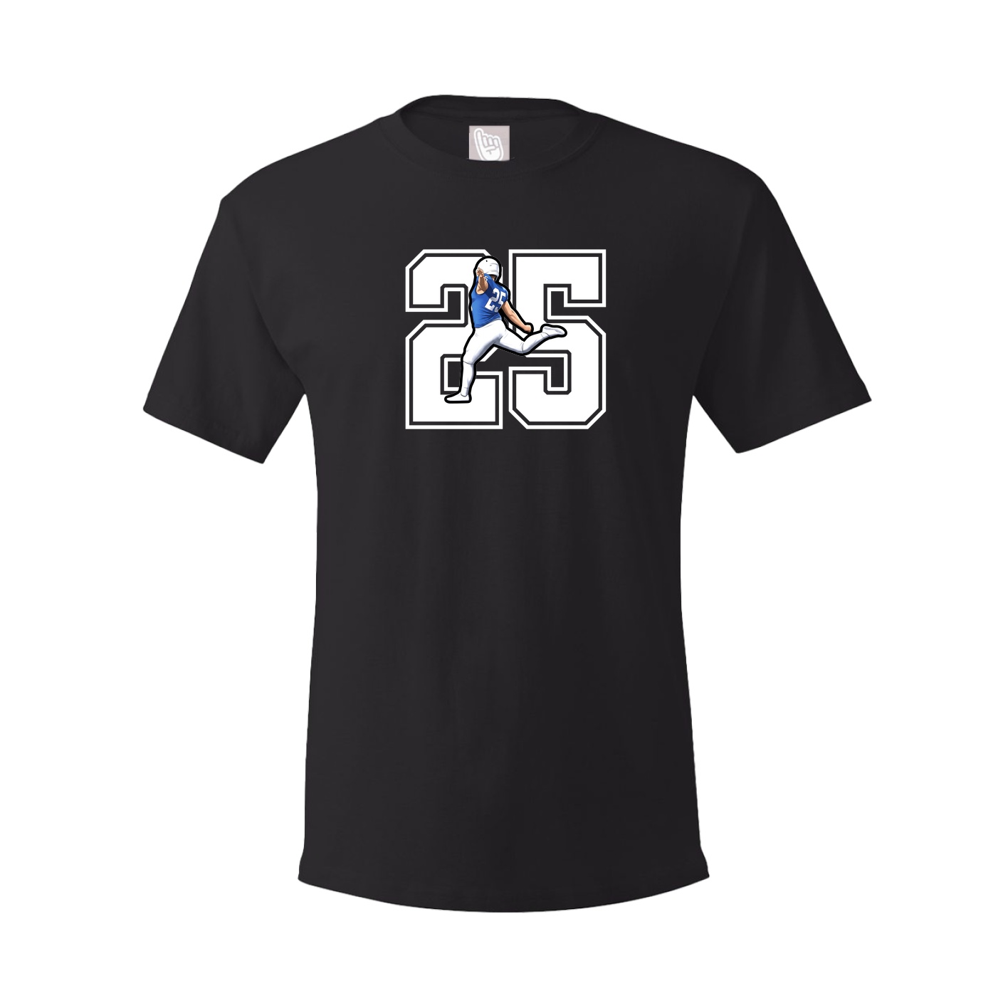 Youth Tee — Number in Black