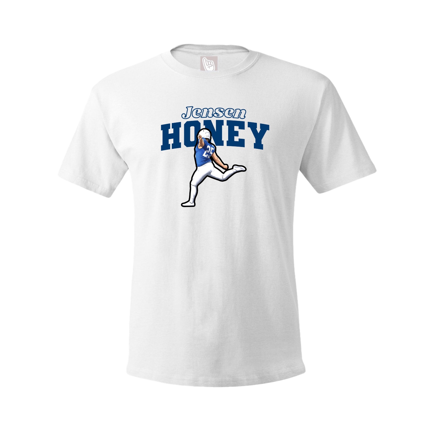 Tee — Name Arch in White