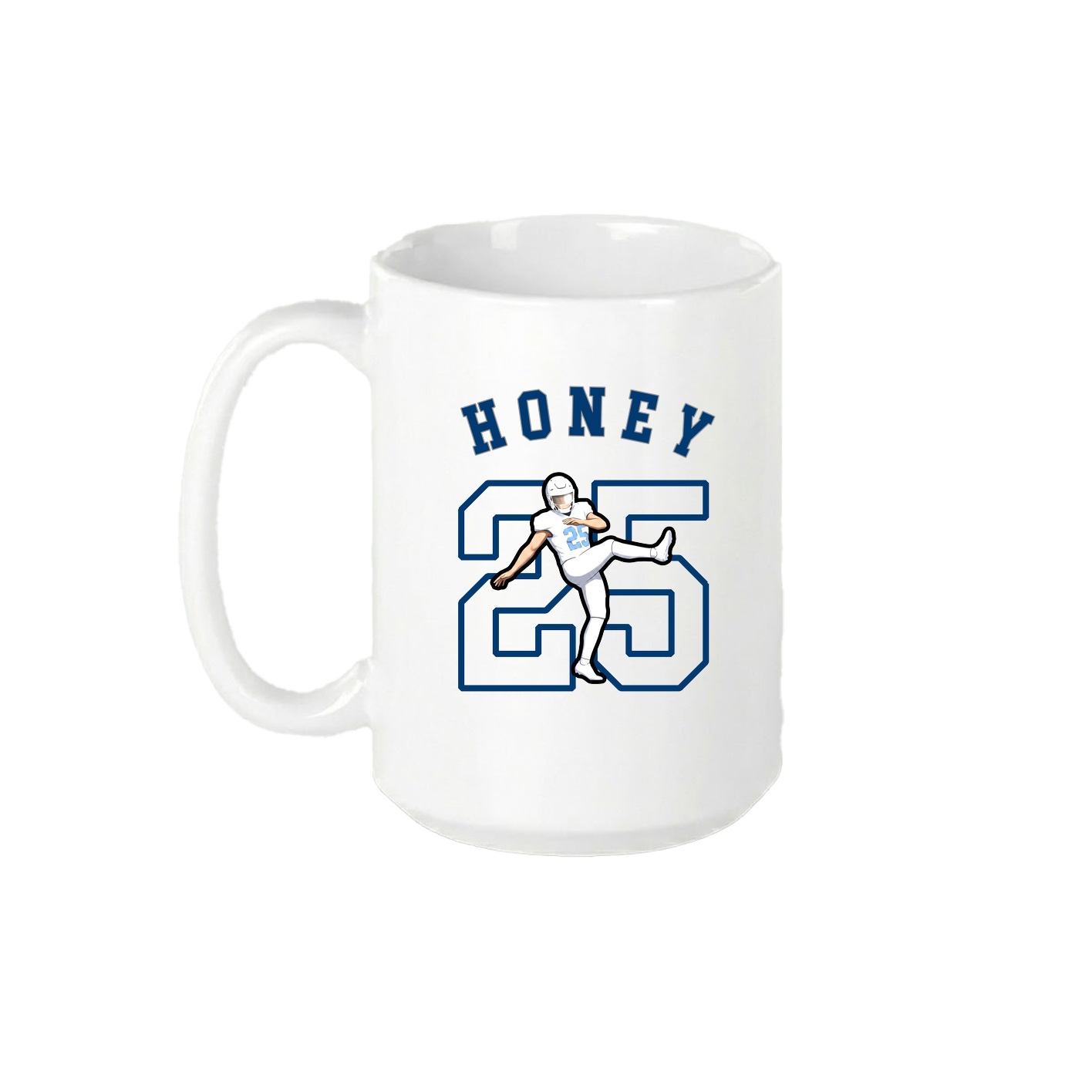 15oz Coffee Mug — Shirsey Arch in White