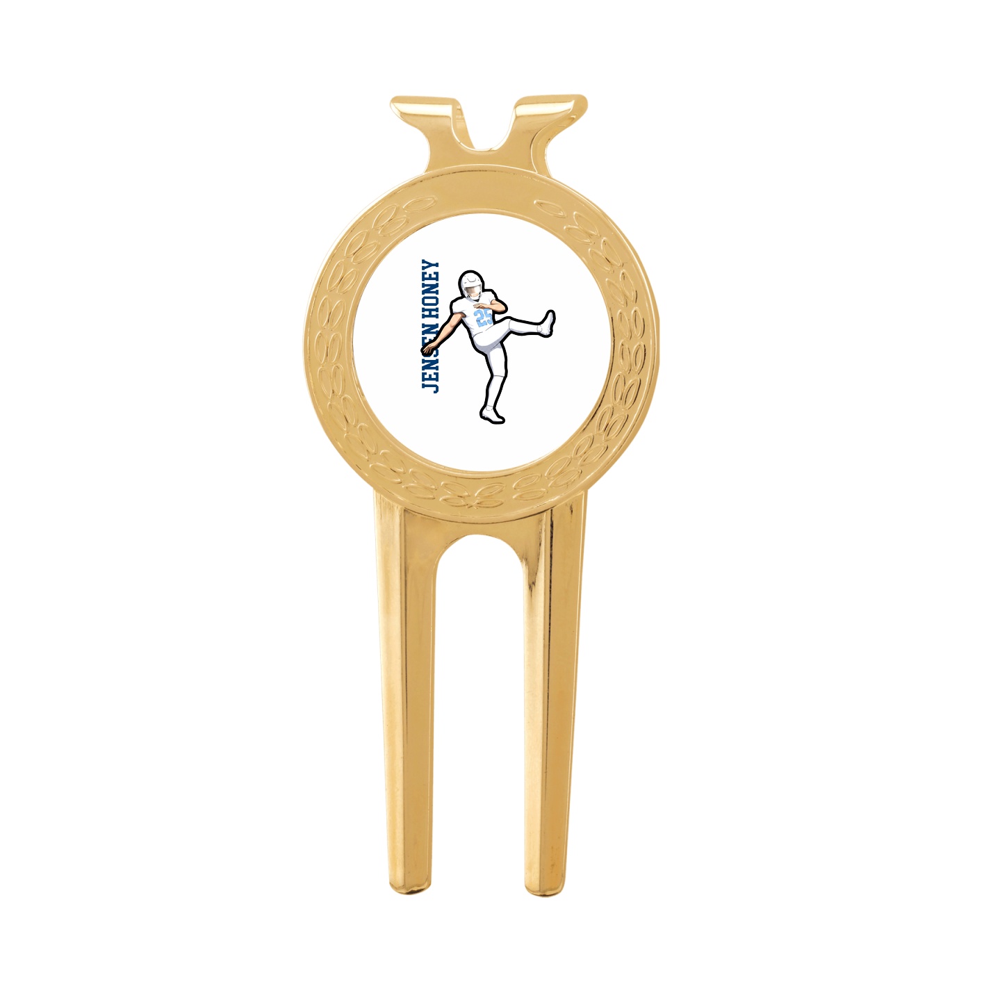 Divot Tool with Ball Marker — Name Vertical in Classic