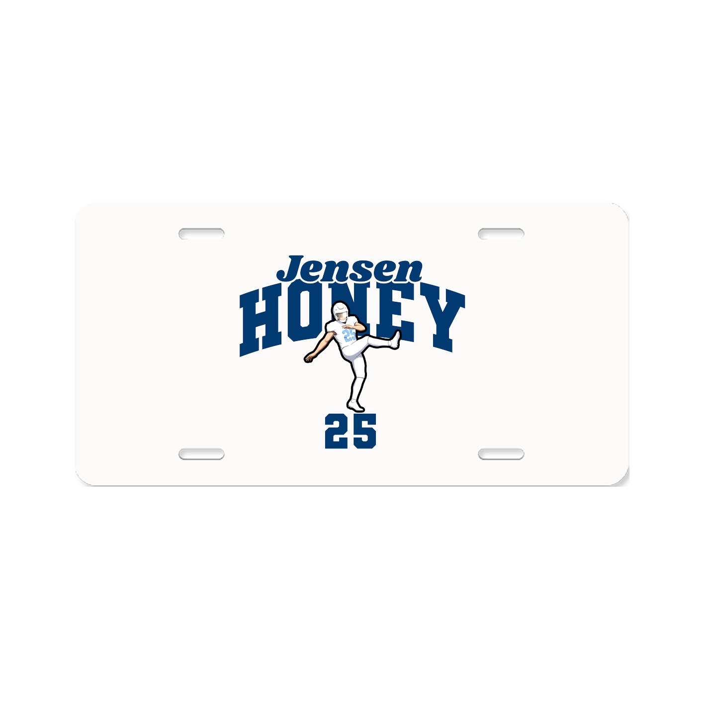 License Plate — Signature Arch in Classic