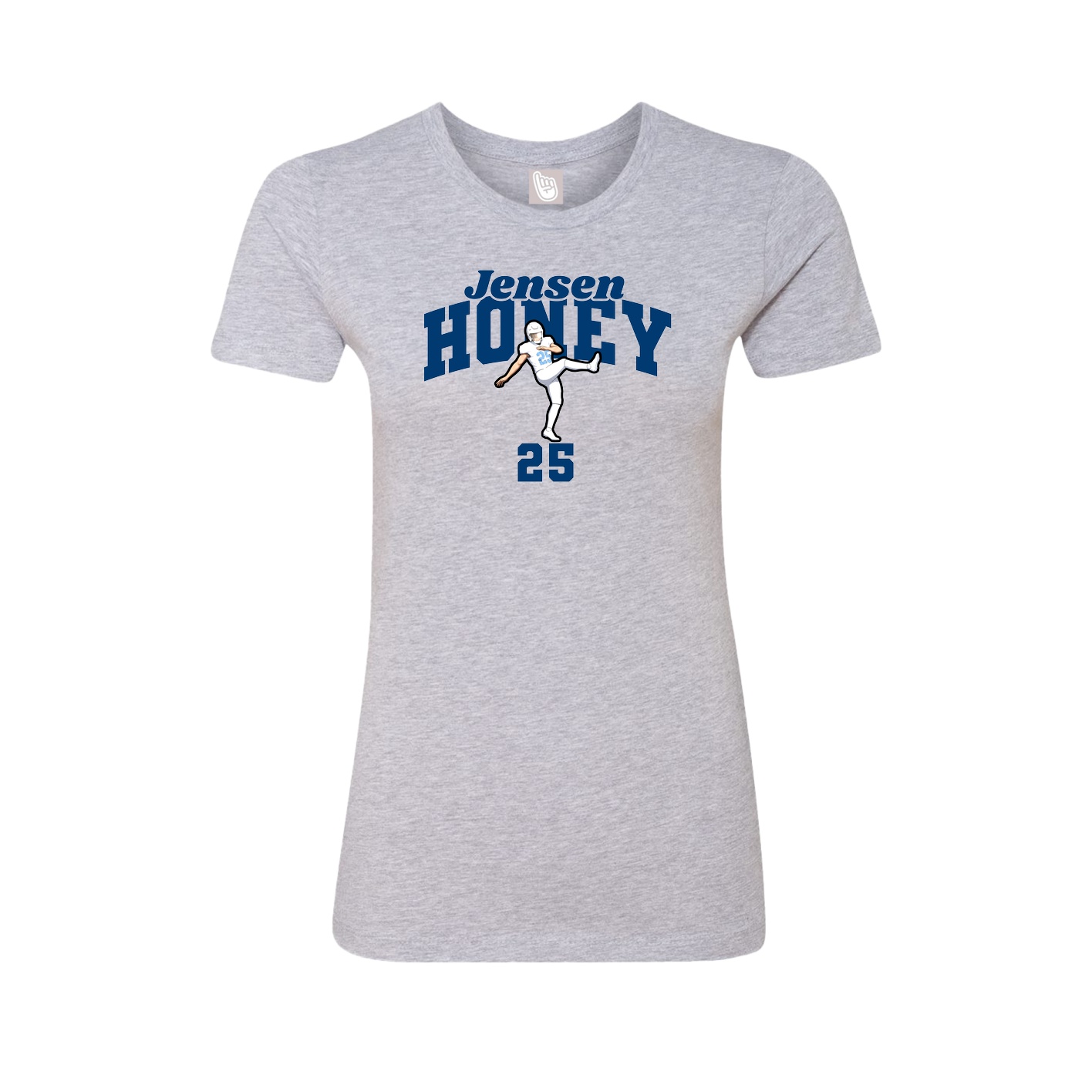 Womens Tee — Signature Arch in Grey