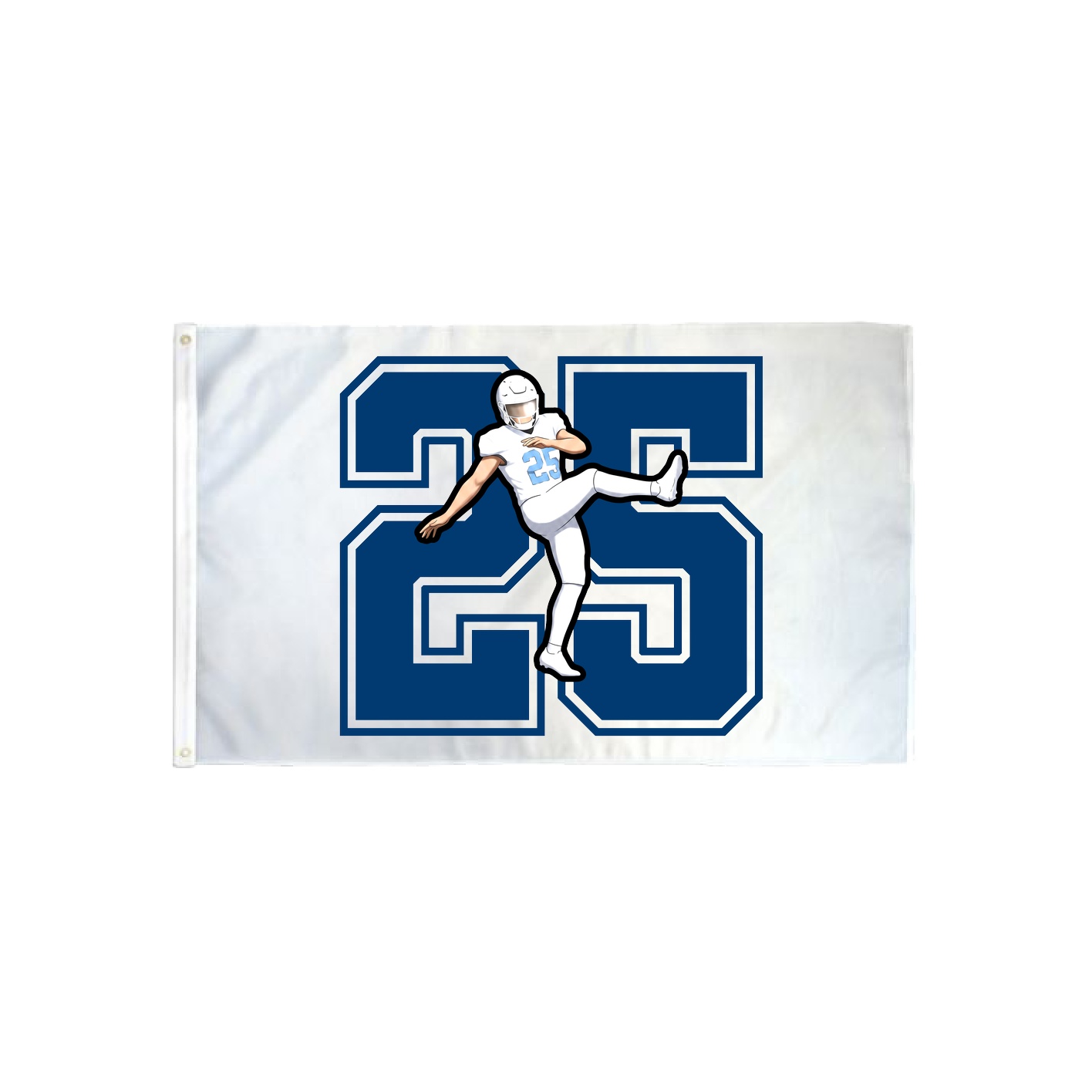 3x5 Flag — Number in Classic