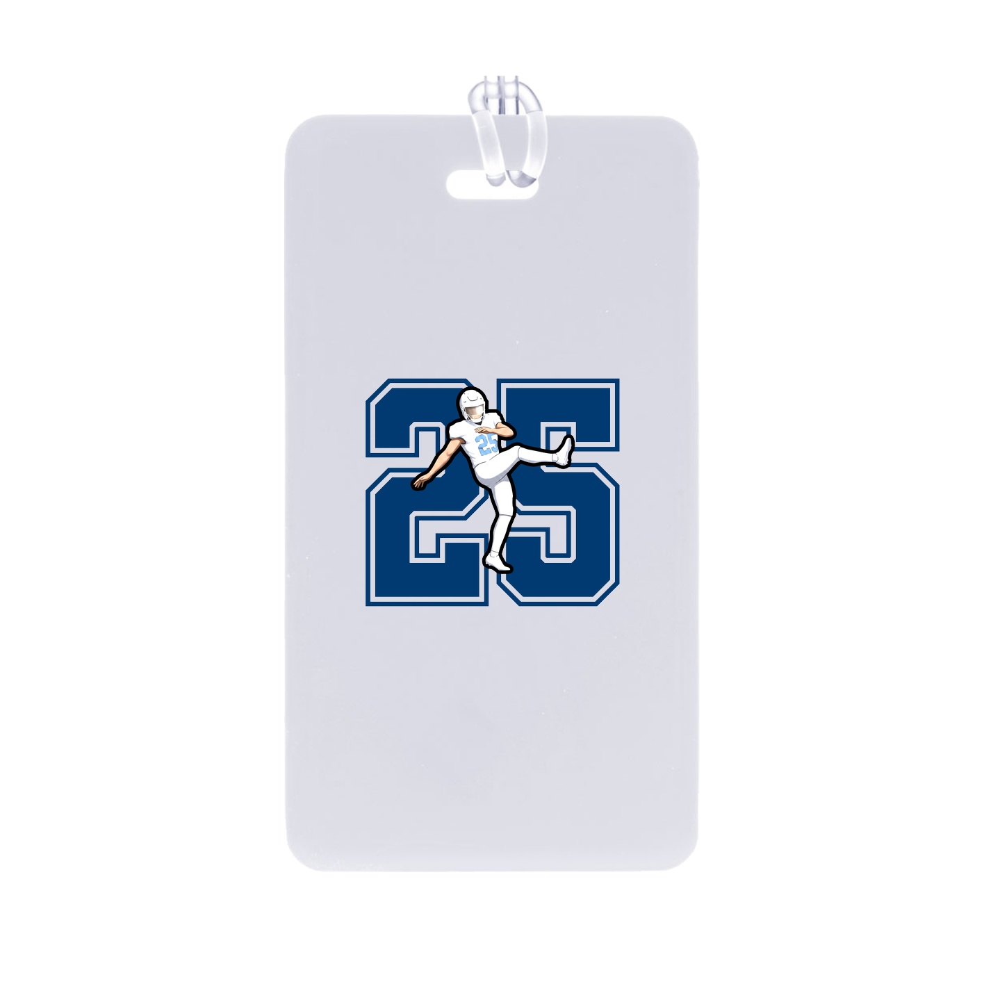 Bag Tag — Number in Classic