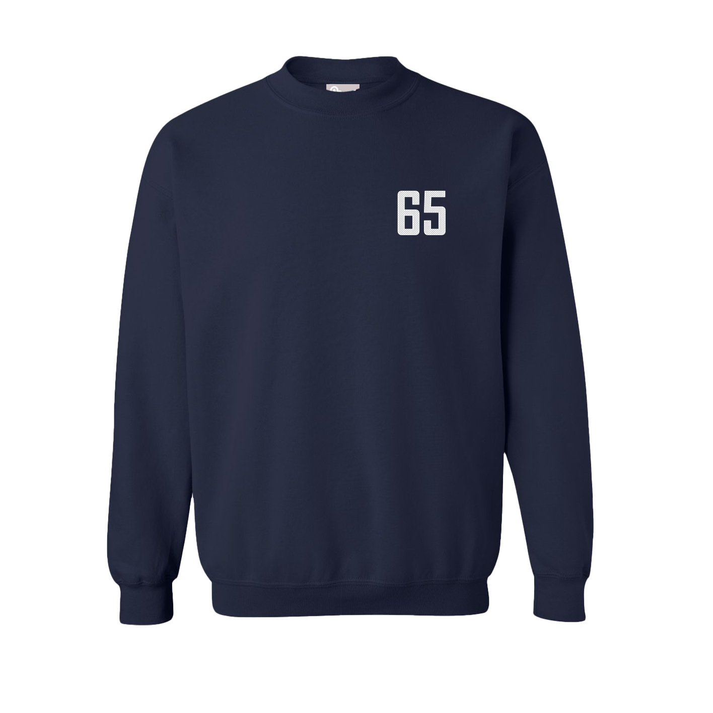 Fleece Crew — Front Shirsy in Navy